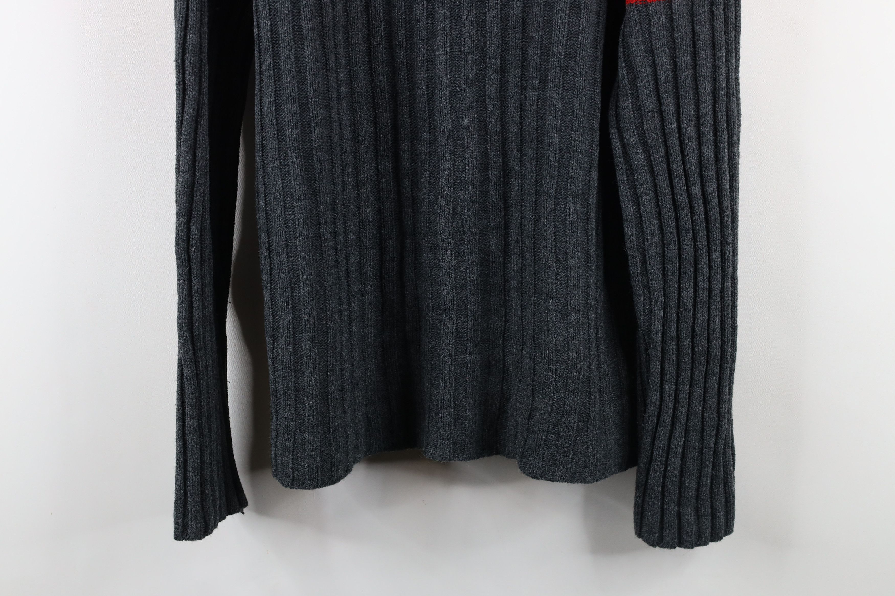 Aeropostale × Vintage Vintage 90s Aeropostale Ribbed Knit Mock Neck Sweater USA Size US L / EU 52-54 / 3 - 3 Thumbnail