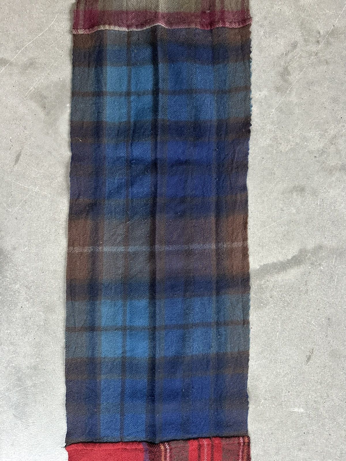 Comme des Garcons Comme des Garcons scarf scarv plaid tartan checkered Size ONE SIZE - 4 Thumbnail