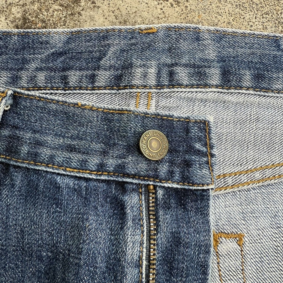 Japanese Brand VINTAGE JAPANESE FADED RIPPEP JEAN DENIM PANTS Size US 34 / EU 50 - 7 Thumbnail