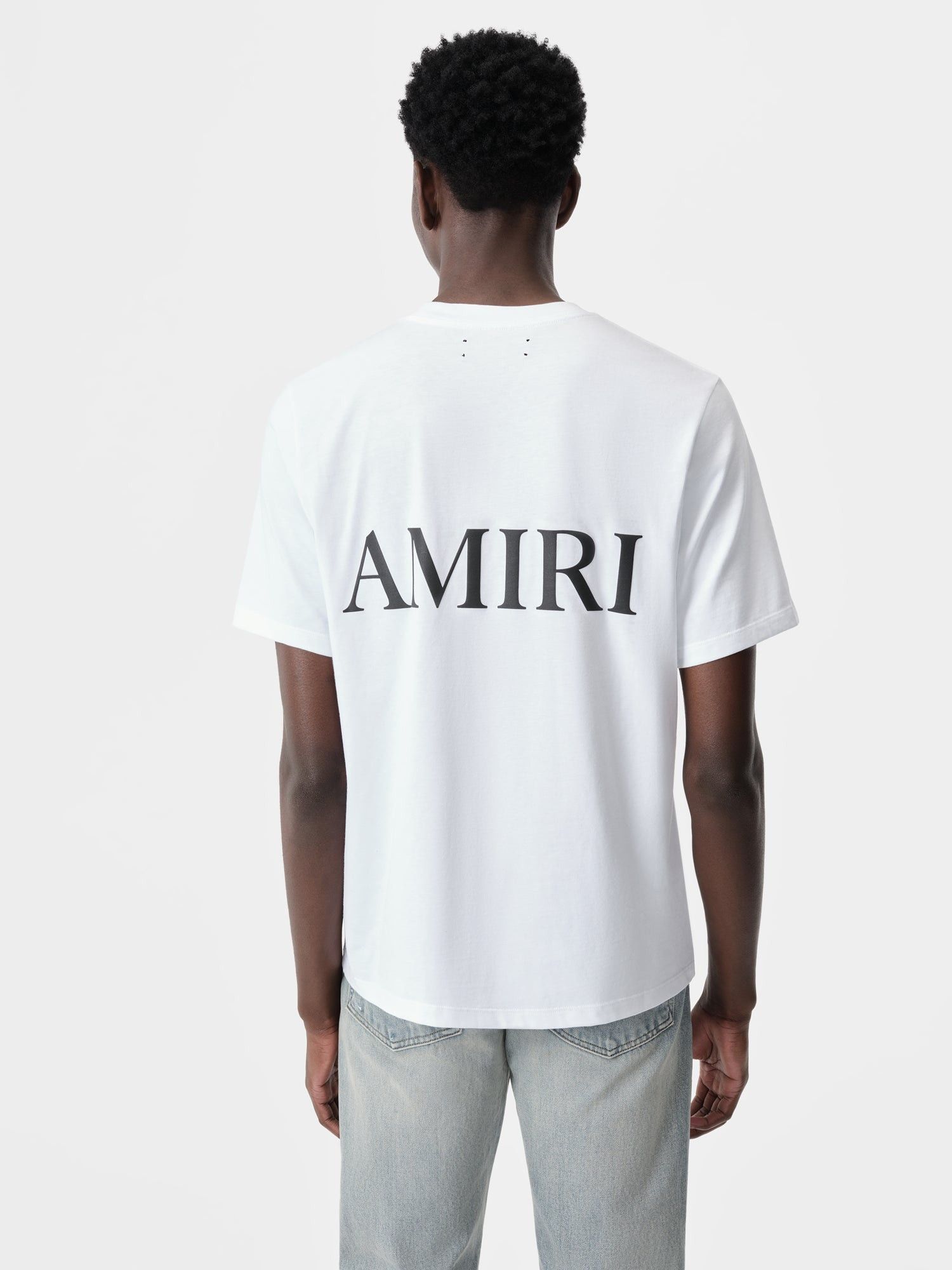 Amiri oc11z0225 MA Core Logo Shirt Sleeve T-Shirt in White Size US XL / EU 56 / 4 - 5 Thumbnail
