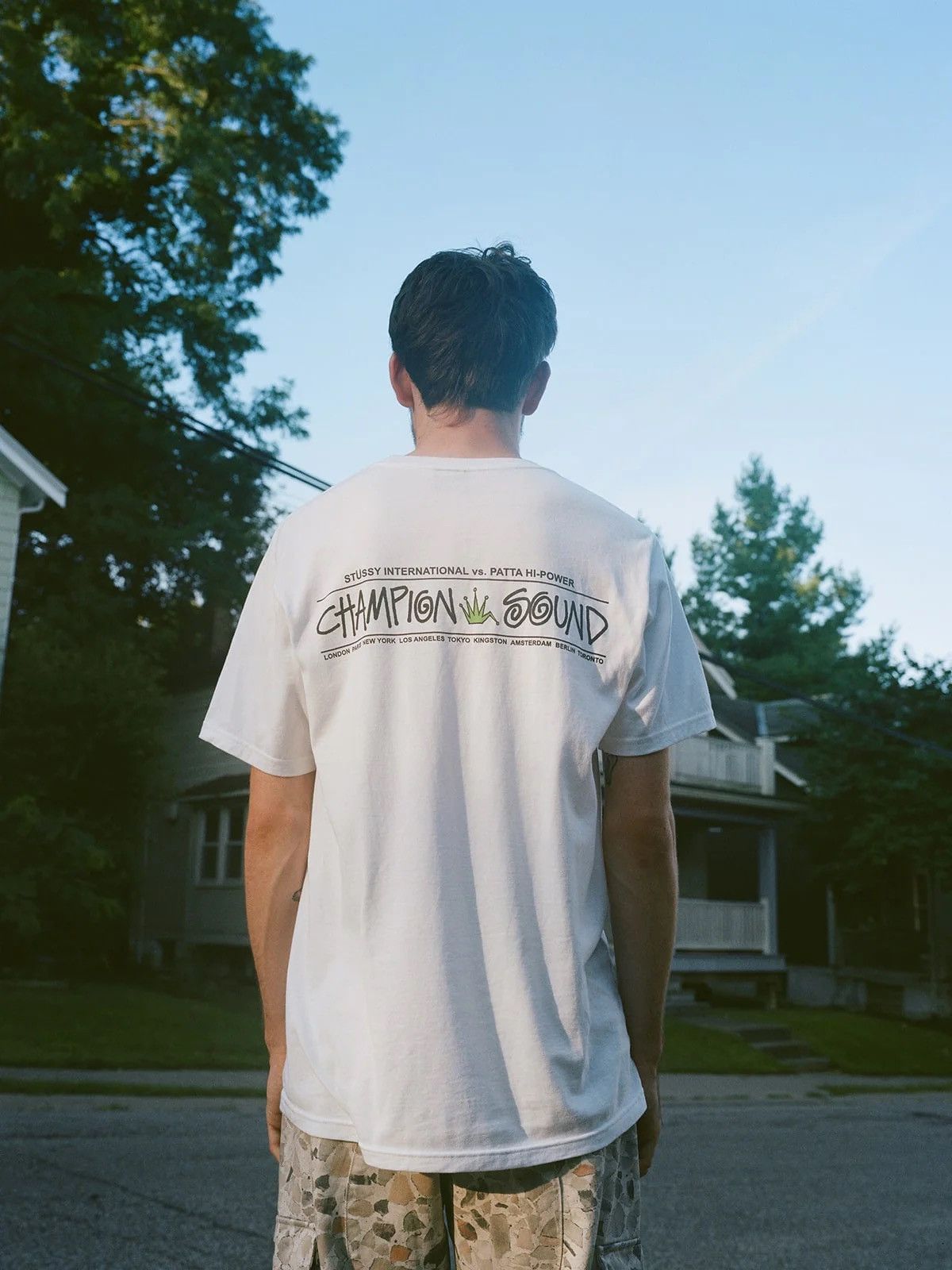 Patta × Stussy STÜSSY x PATTA Collaboration Champion of Sound Tshirt Size US M / EU 48-50 / 2 - 2 Thumbnail
