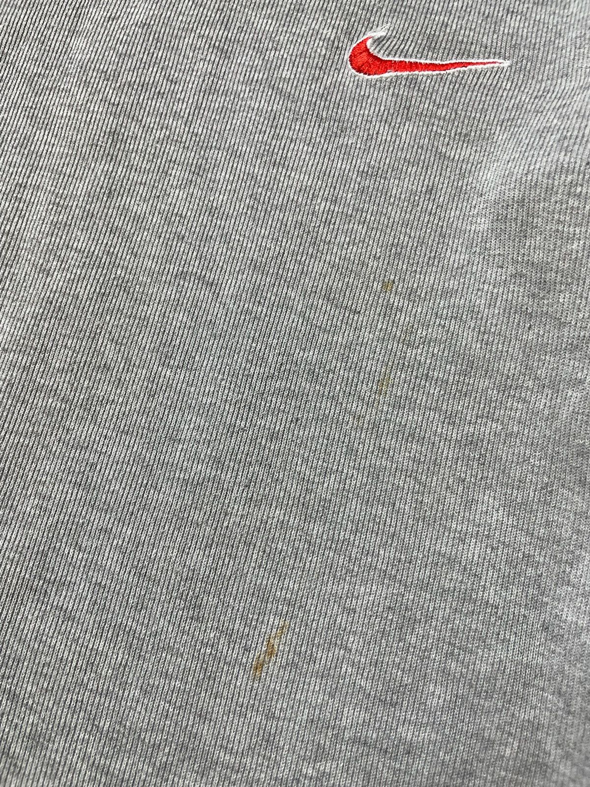 Nike × Vintage Vintage Nike sweatshirt size L logo grey rare Size US L / EU 52-54 / 3 - 3 Thumbnail