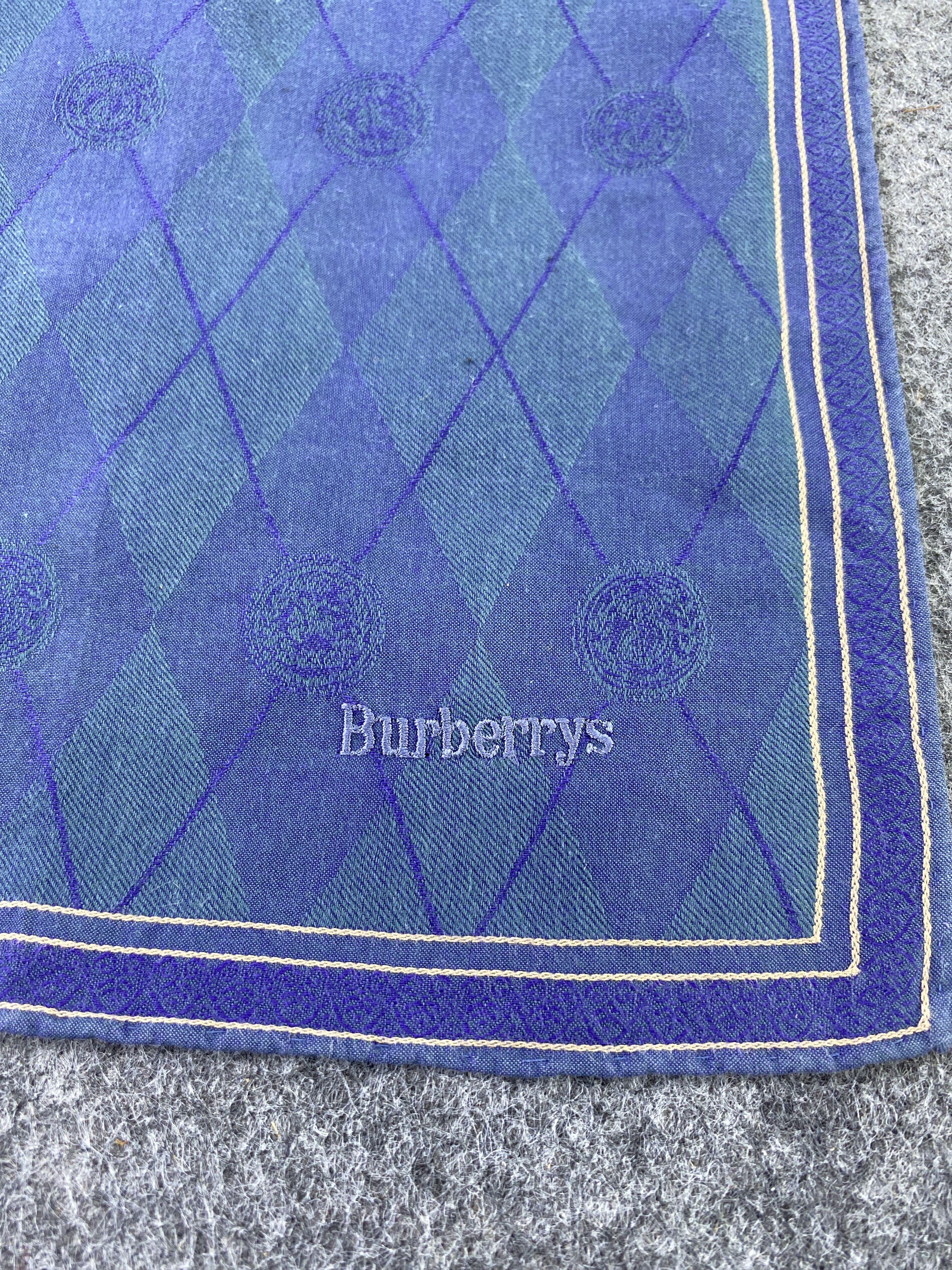 Burberry Vintage Burberrys Handkerchief / Bandana / Neckerchief-B403 Size ONE SIZE - 5 Thumbnail