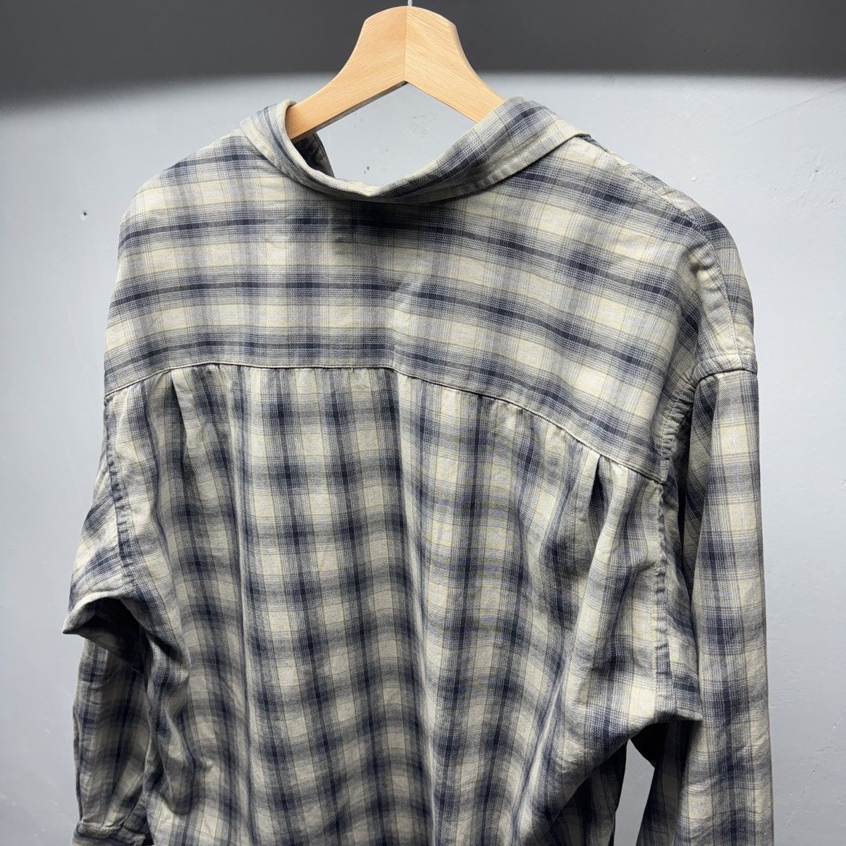 Vintage Vintage Faded Plaid Flannel Shirt ERD Grunge RRL Margiela Size US M / EU 48-50 / 2 - 5 Thumbnail