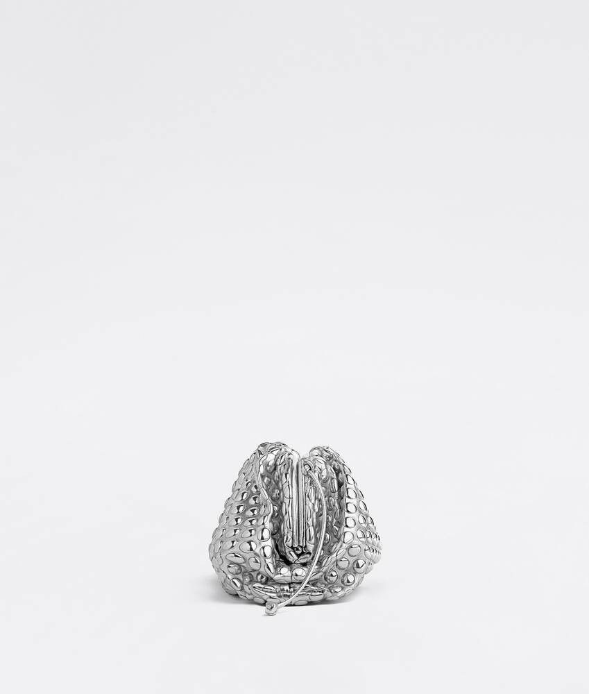 Bottega Veneta o1n1vont1124 Size: OS / Mini Pouch in Silver Size ONE SIZE - 2 Thumbnail