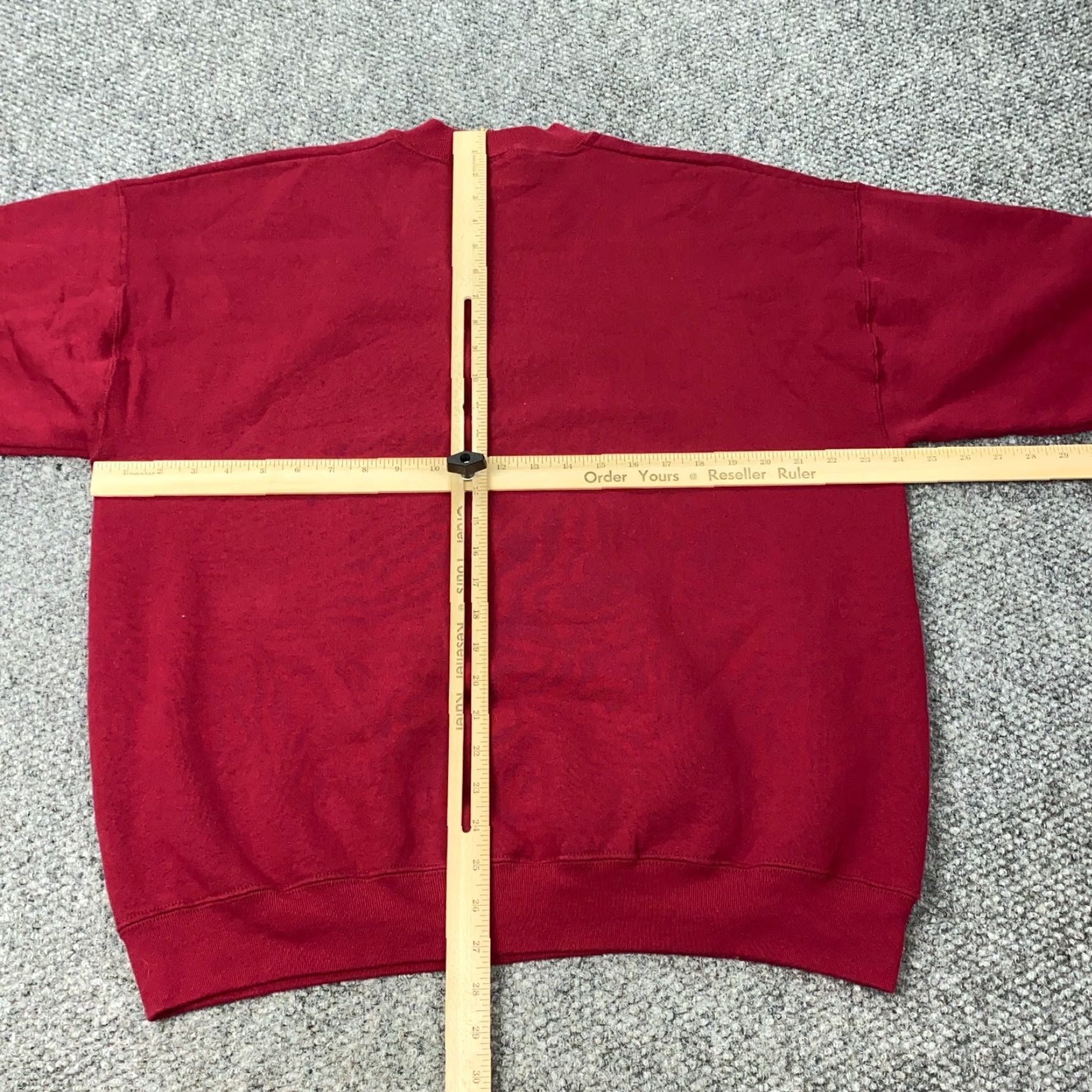 Vintage VINTAGE Dr Seuss Sweatshirt Mens XL Crew Neck Maroon Red Sam I Am Green Eggs & Ham USA 90s Cartoon Funny Pullover Sweatshirt Mens Size US XL / EU 56 / 4 - 5 Thumbnail