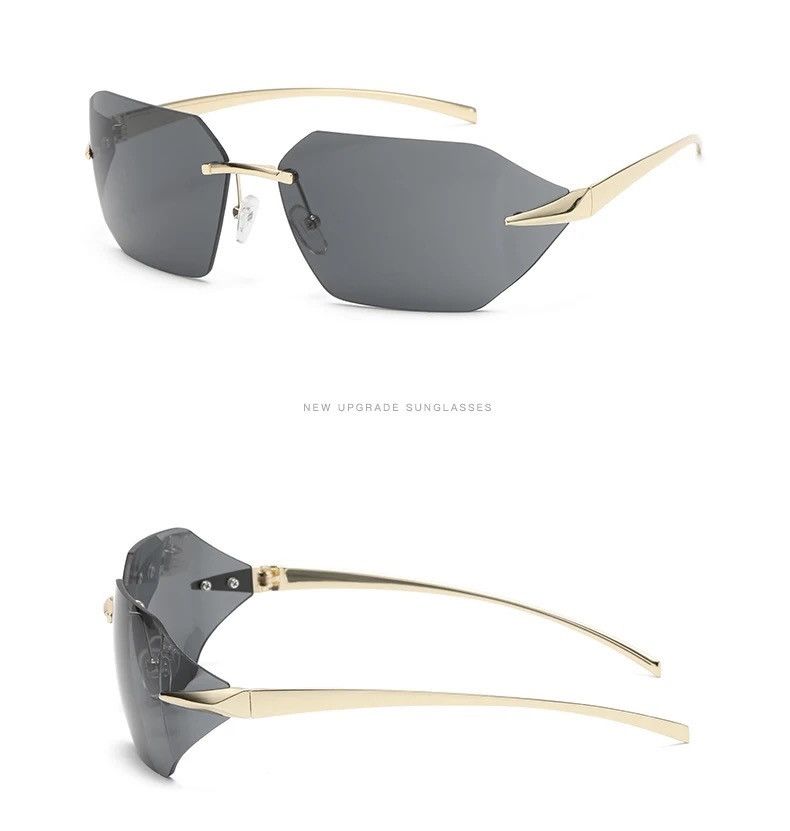 Vintage Streetwear Retro Designer Vintage Style Sunglasses Size ONE SIZE - 4 Thumbnail