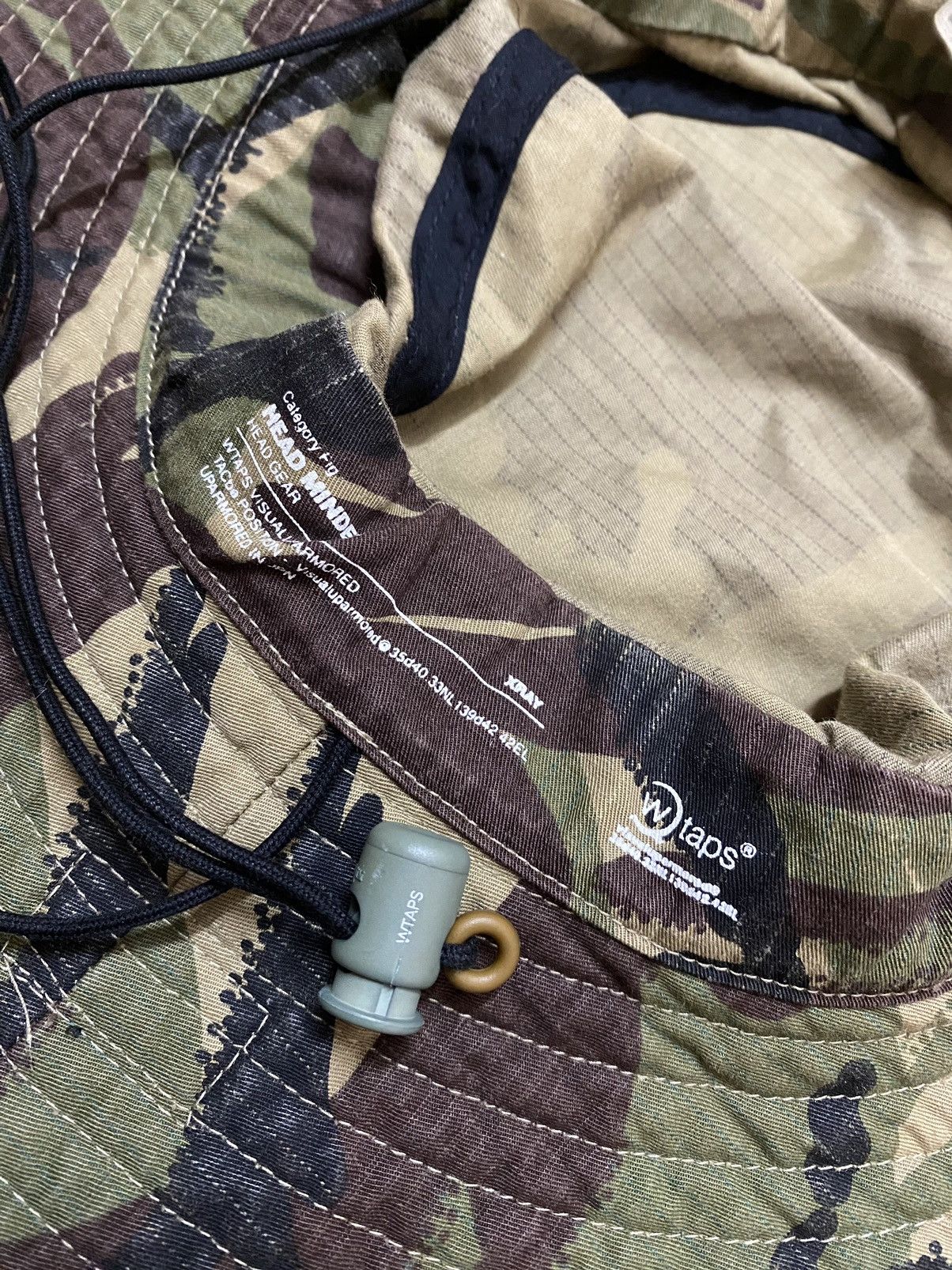 Wtaps WTAPS BUCKET HAT CAMO HEAD GEAR Size ONE SIZE - 8 Thumbnail