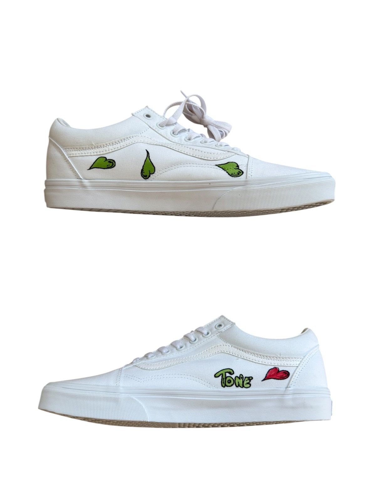 Matty Boy 1/1 Matty Boy Hand Drawn Old Skool Lace Up Vans + Signed Box Size US 12 / EU 45 - 3 Thumbnail