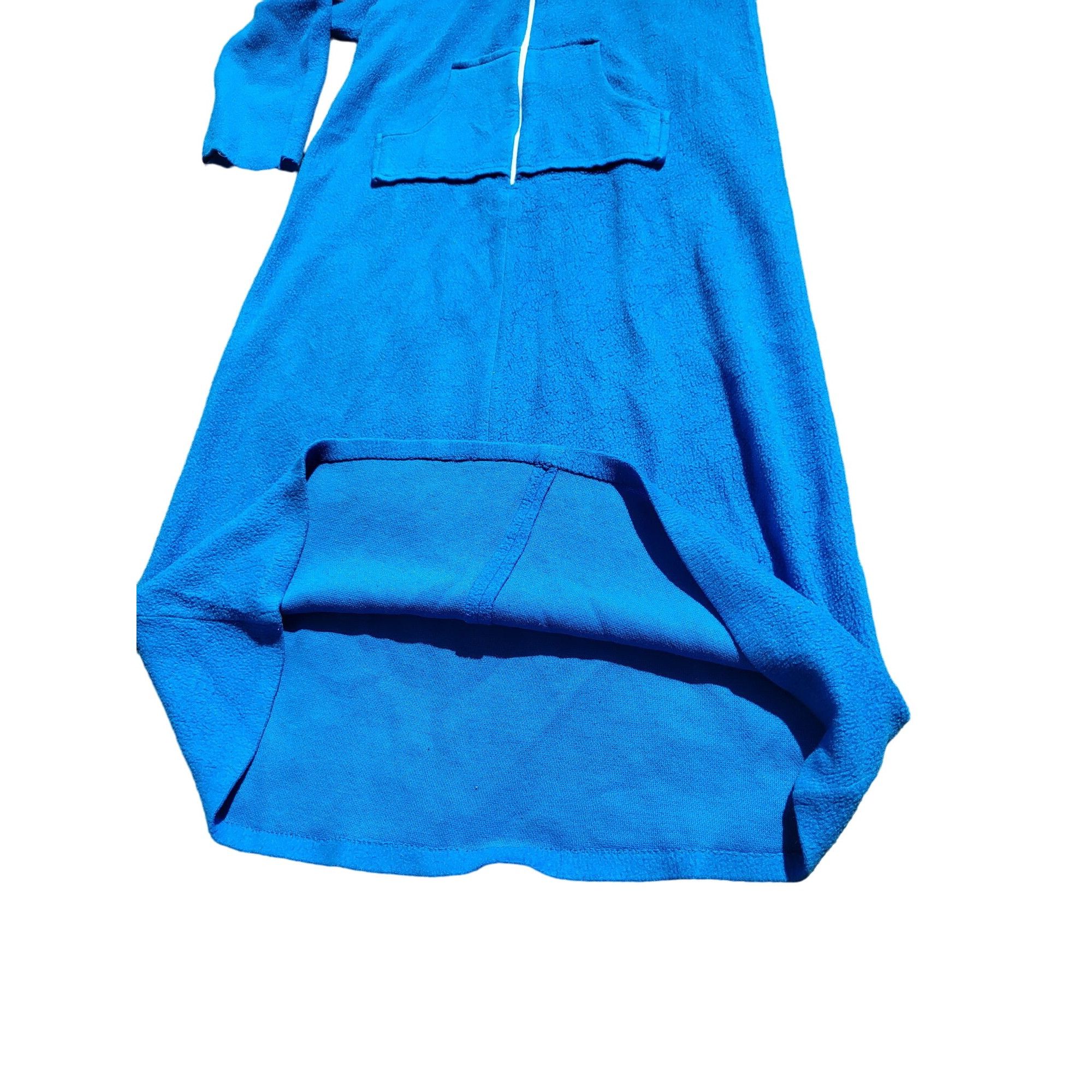 Sears Vintage Sears Roebuck Blue Fleece Robe Women Sz L Sleepwear Size ONE SIZE - 9 Thumbnail