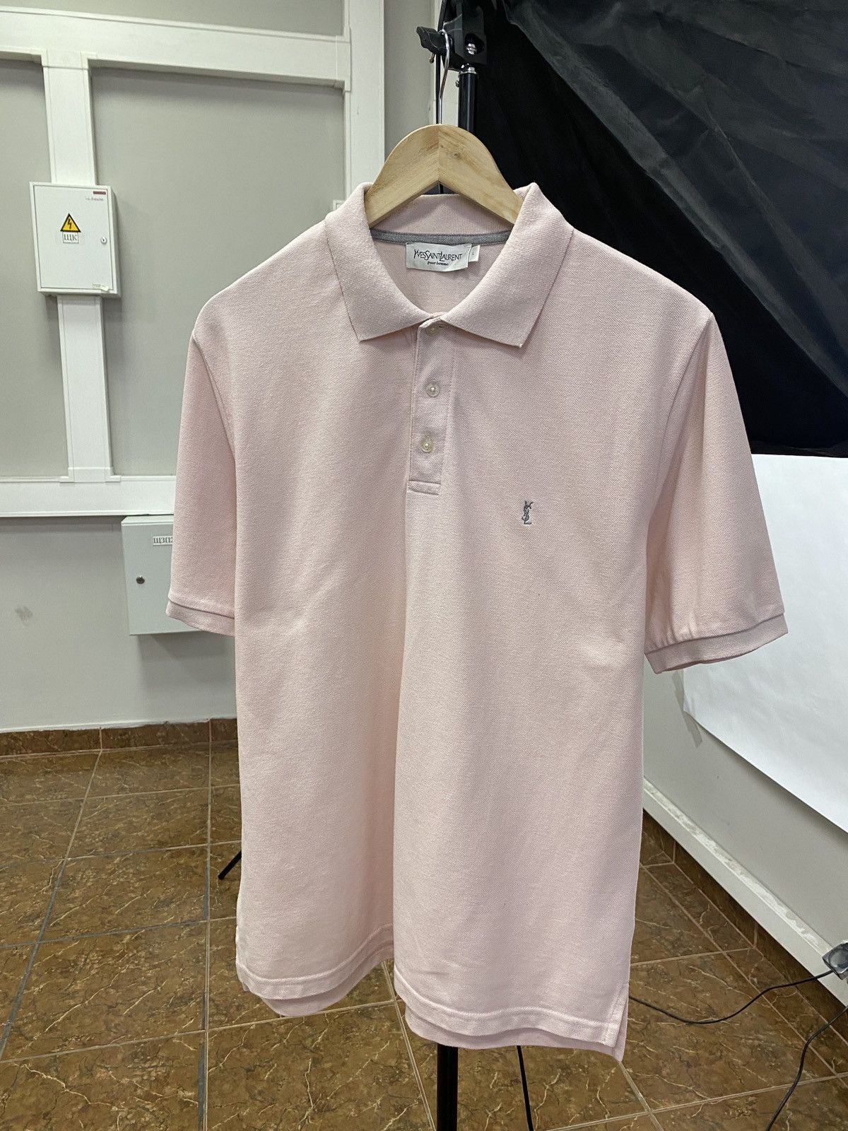 Yves Saint Laurent Vintage 90s Yves Saint Laurent YSL polo t-shirt Size US L / EU 52-54 / 3 - 1 Thumbnail