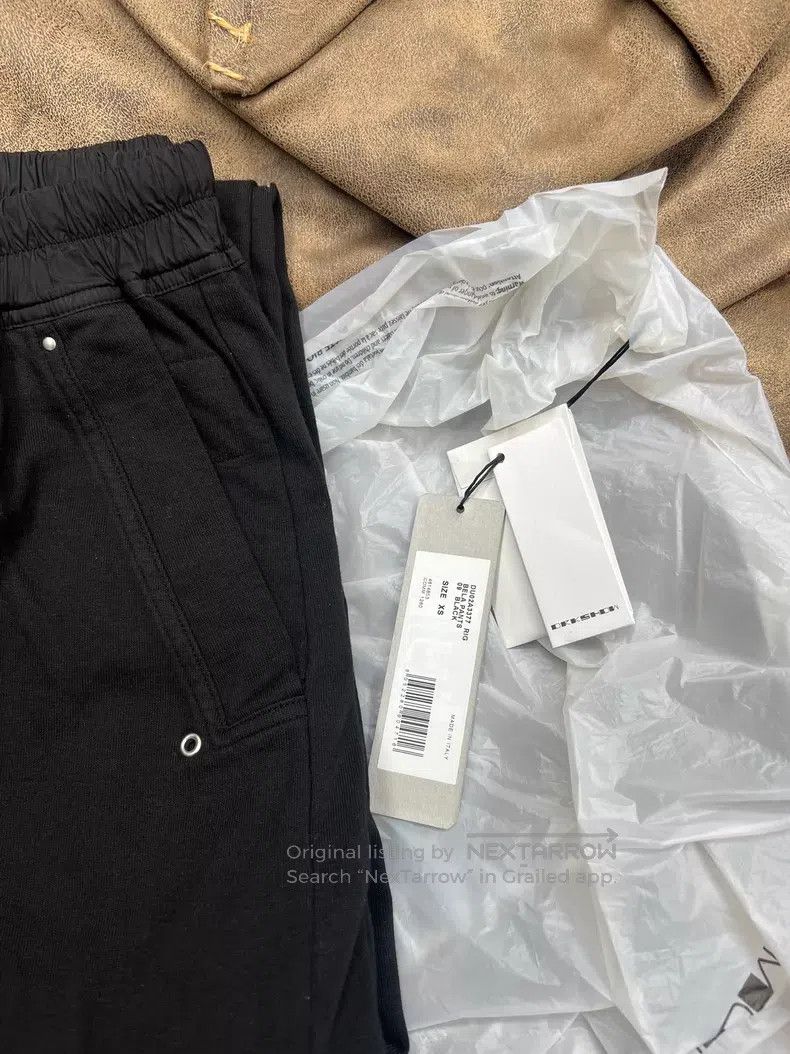 Rick Owens RICK OWENS size XS Black Zip-Up Long Pants Size US 27 - 6 Thumbnail