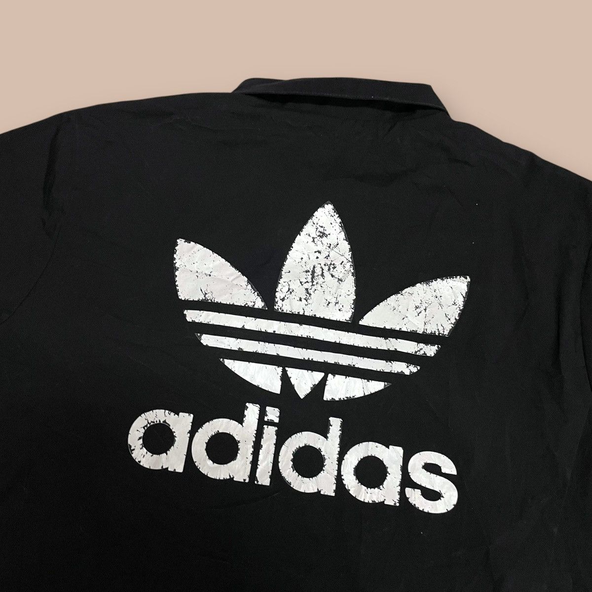 Adidas Adidas Originals short sleeve Coach Jacket Size US L / EU 52-54 / 3 - 8 Thumbnail