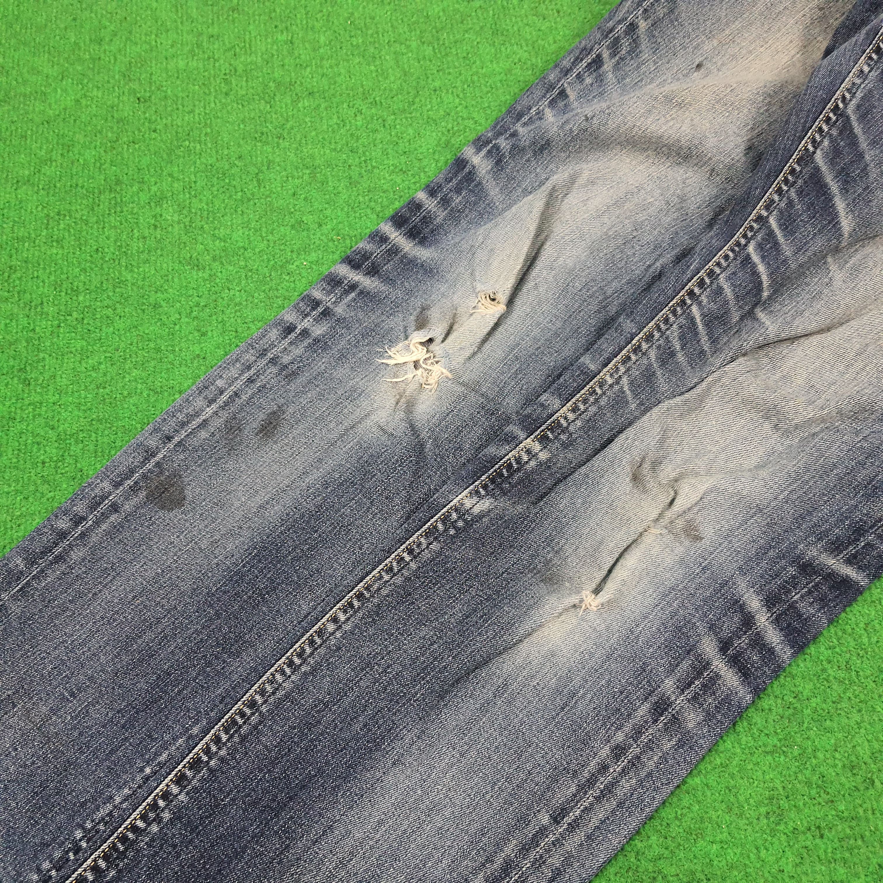 Japanese Brand Vintage Mariebelle Jeans Mimosa Streetwear Denim Size 30" / US 8 / IT 44 - 17 Thumbnail