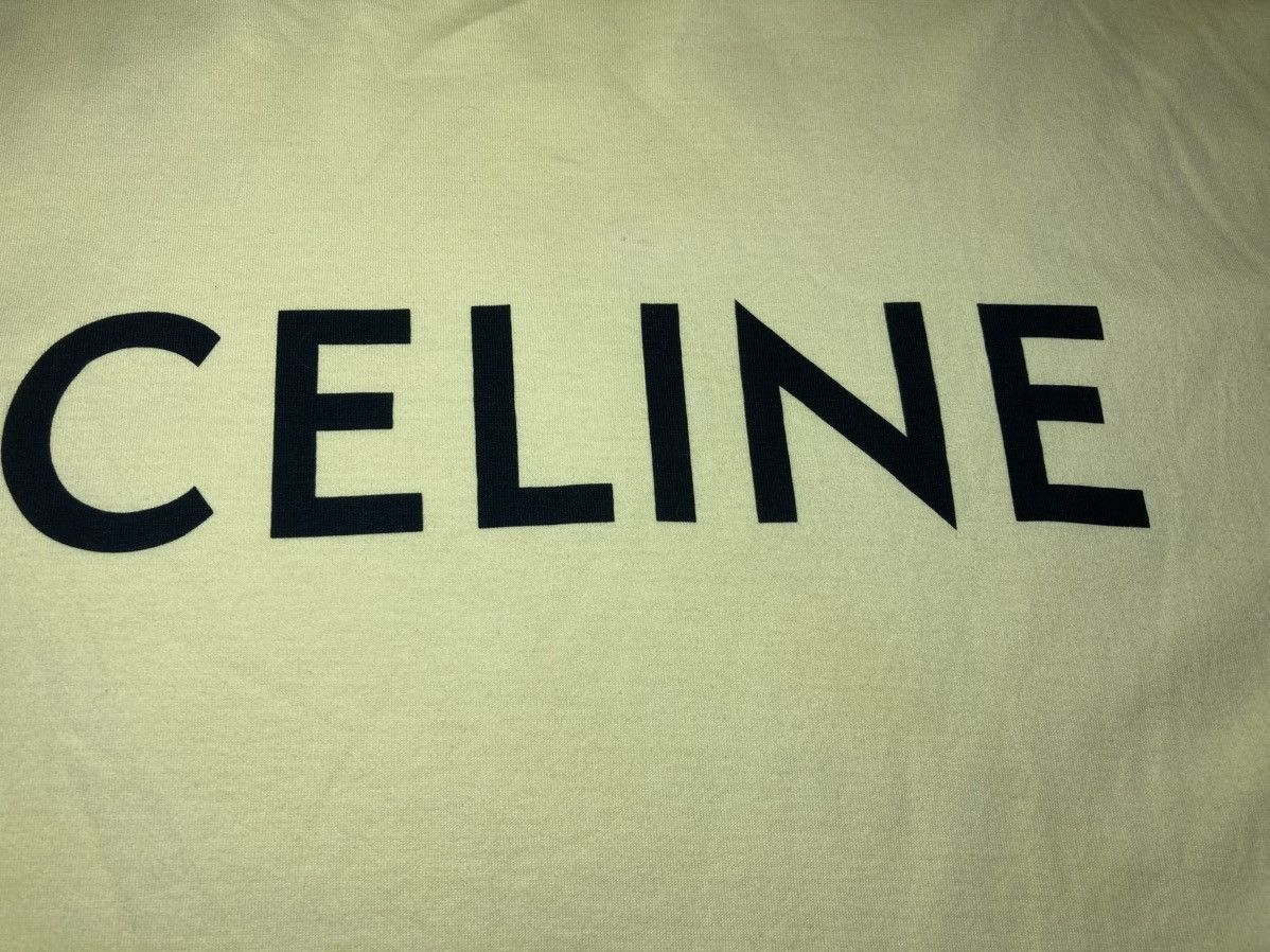Celine SS21 Celine Logo Oversized Hedi Slimane 2021 Dancing Kid Fit Size US M / EU 48-50 / 2 - 4 Thumbnail