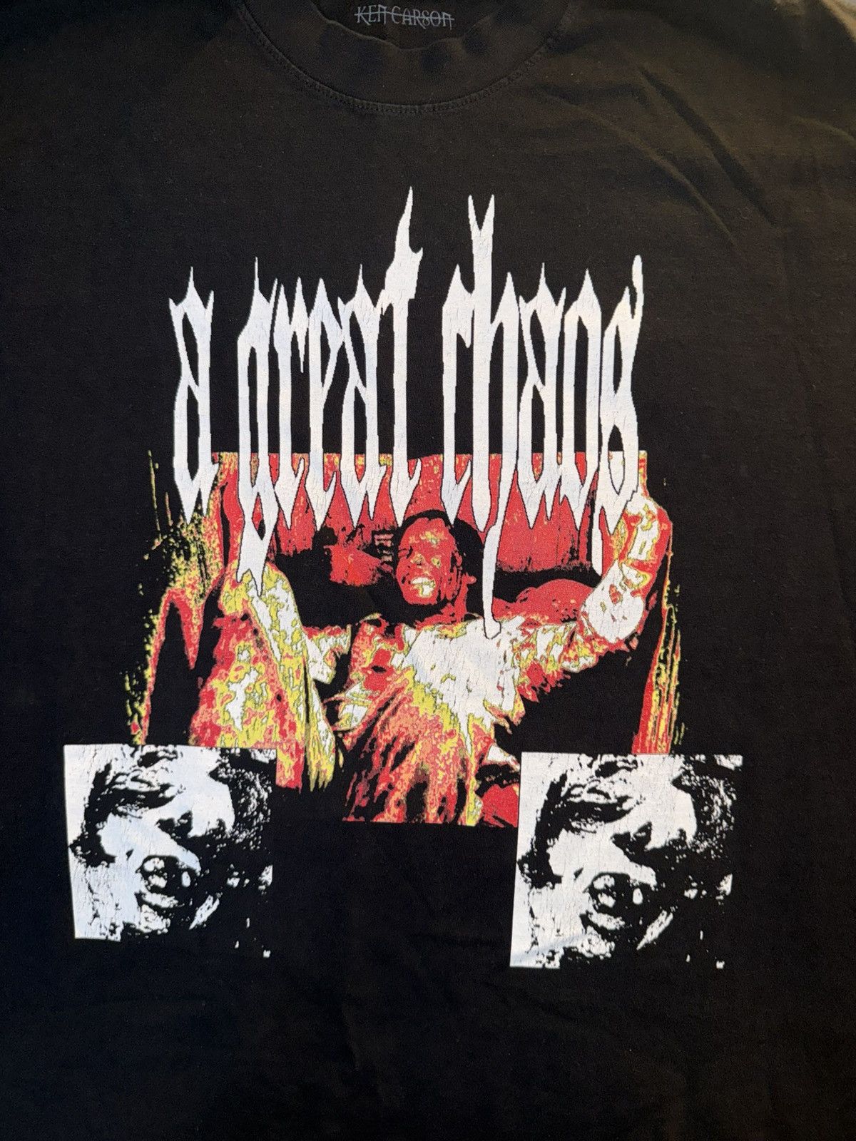 Ken Carson ken carson a great chaos gore tee Size US L / EU 52-54 / 3 - 2 Thumbnail