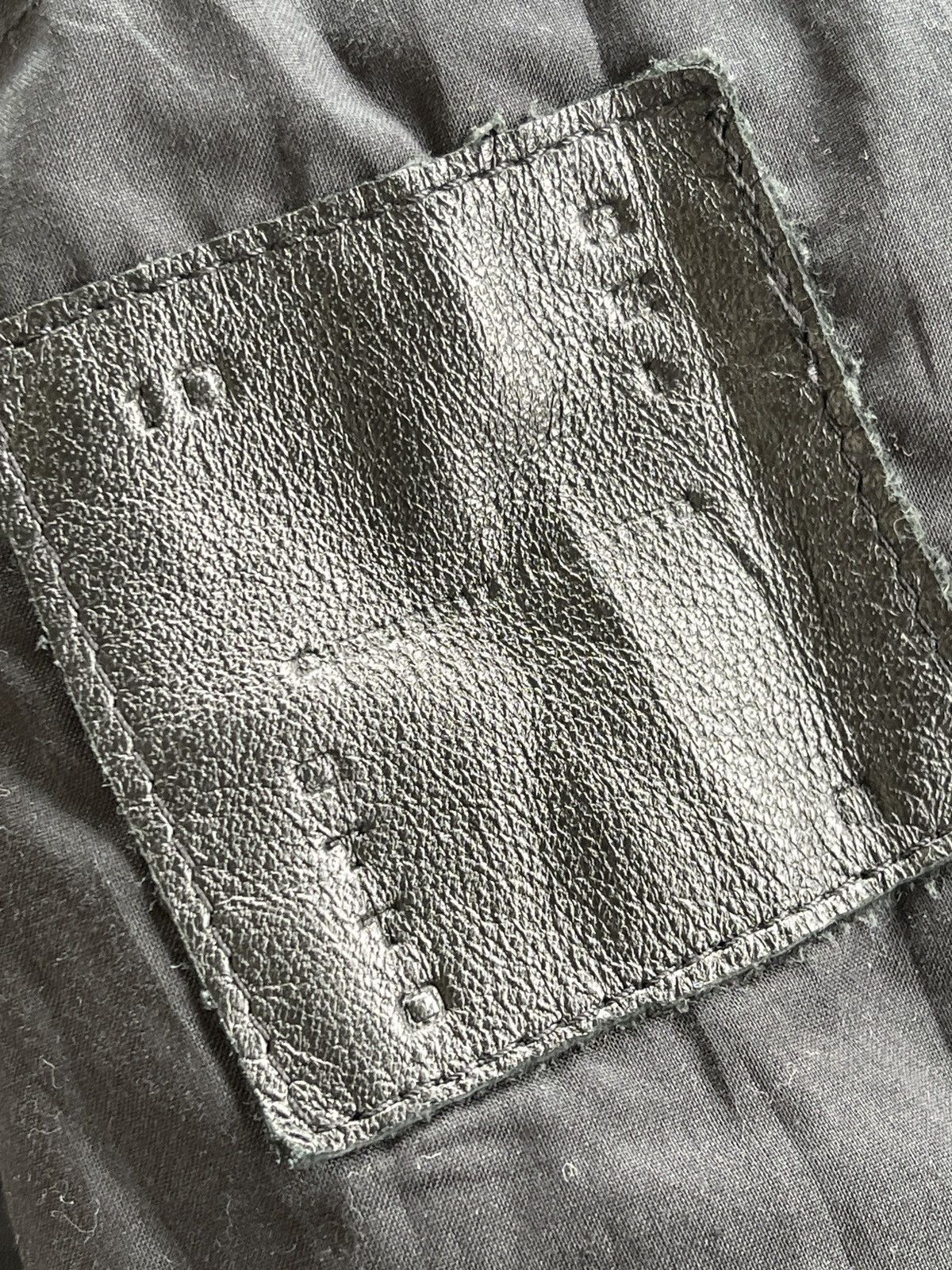 10sei0otto 10Sei0Otto Scar Stitch Cow Leather Avantgarde Jacket Size US S / EU 44-46 / 1 - 8 Thumbnail
