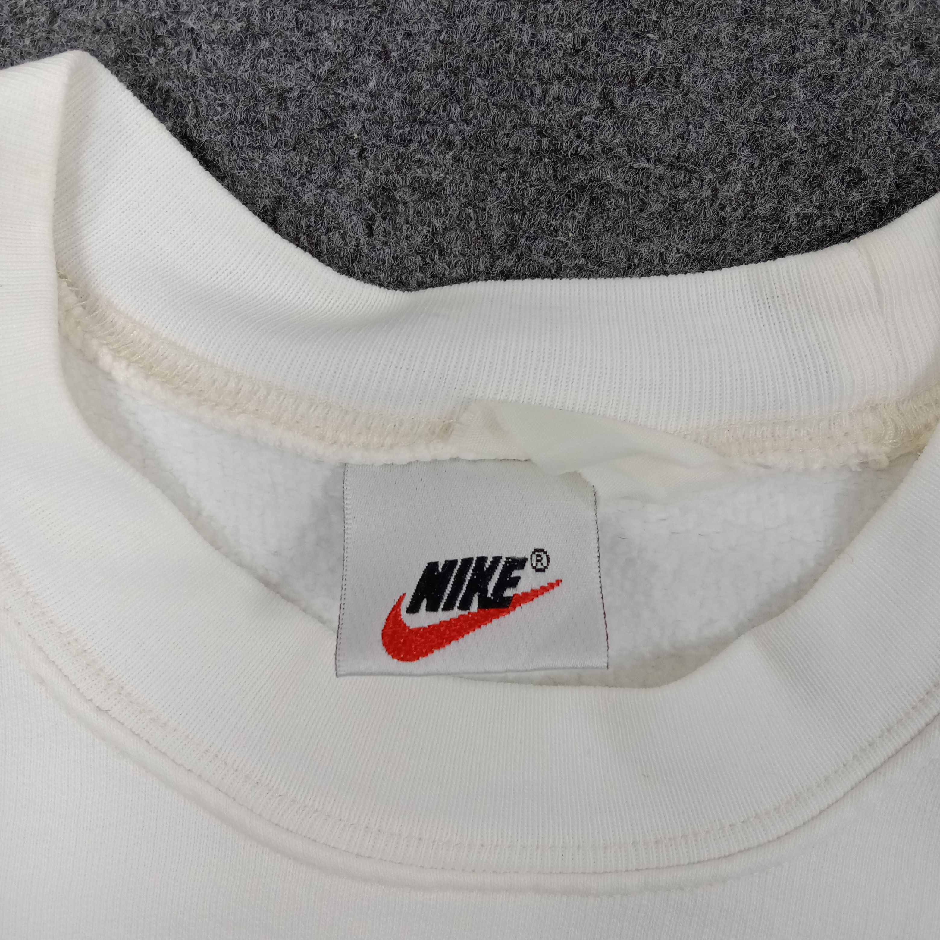 Nike × Vintage Nike American Sports Style Small Swoosh Sweatshirt Size US S / EU 44-46 / 1 - 3 Thumbnail