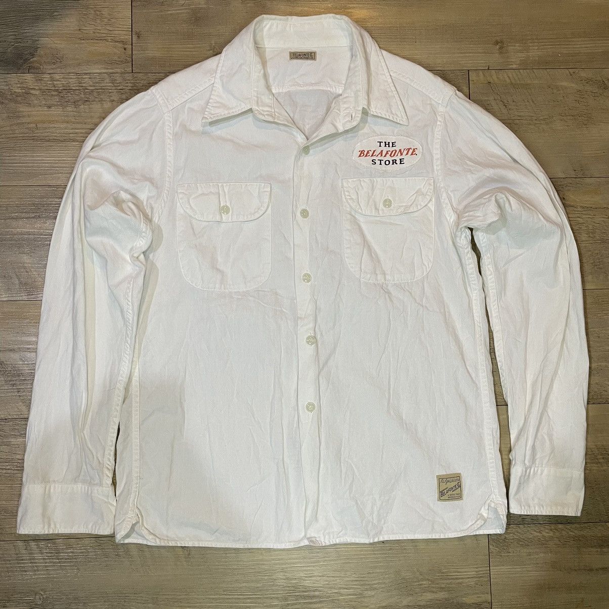 Japanese Brand BELAFONTE RAGTIME CHAMBRAY SHIRT Size US M / EU 48-50 / 2 - 1 Thumbnail