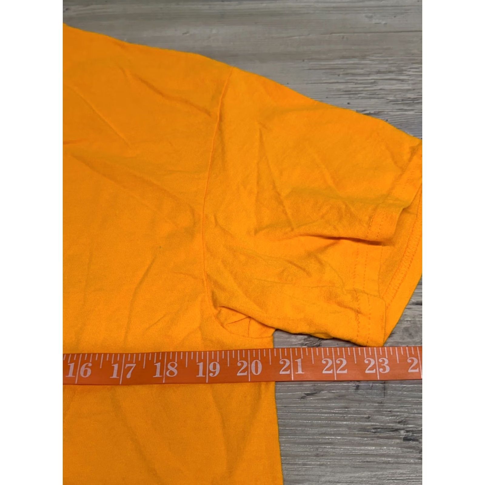 Vintage Faith T-Shirt Orange XL Christian Cross Word Cloud Bible Verse God Tee Size XL / US 12-14 / IT 48-50 - 5 Thumbnail