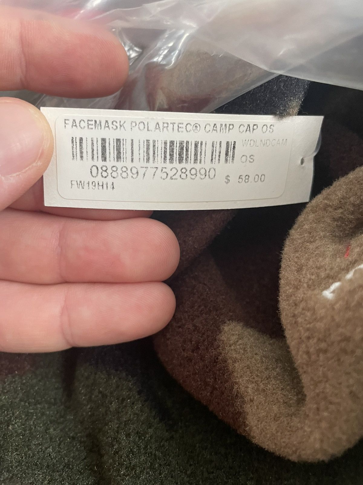 Supreme Supreme FW19 Polartec Face Mask Camp Cap Size ONE SIZE - 4 Thumbnail