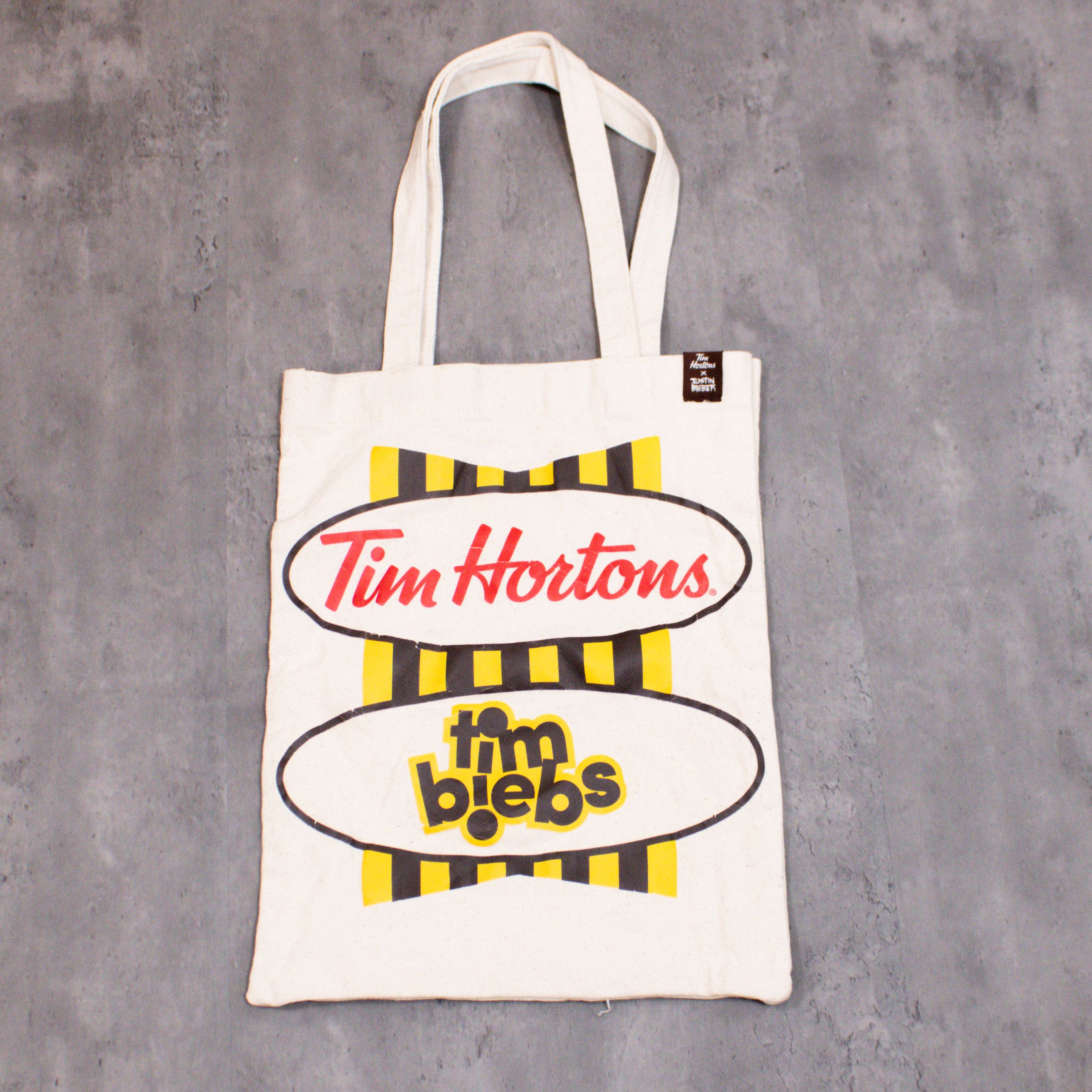 Justin Bieber Timbiebs Justin Bieber White Tote Bag Size ONE SIZE - 3 Thumbnail