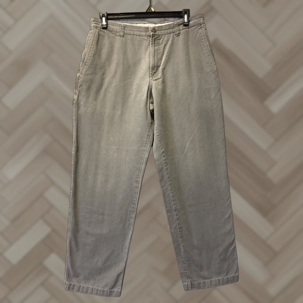 Vintage Columbia Men’s Pants Sportswear 36x31 Twill Gray Utility Work Casual Travel Outdoor Carpenter Straight Leg Regular Rise Regular Size US 36 / EU 52 - 1 Thumbnail