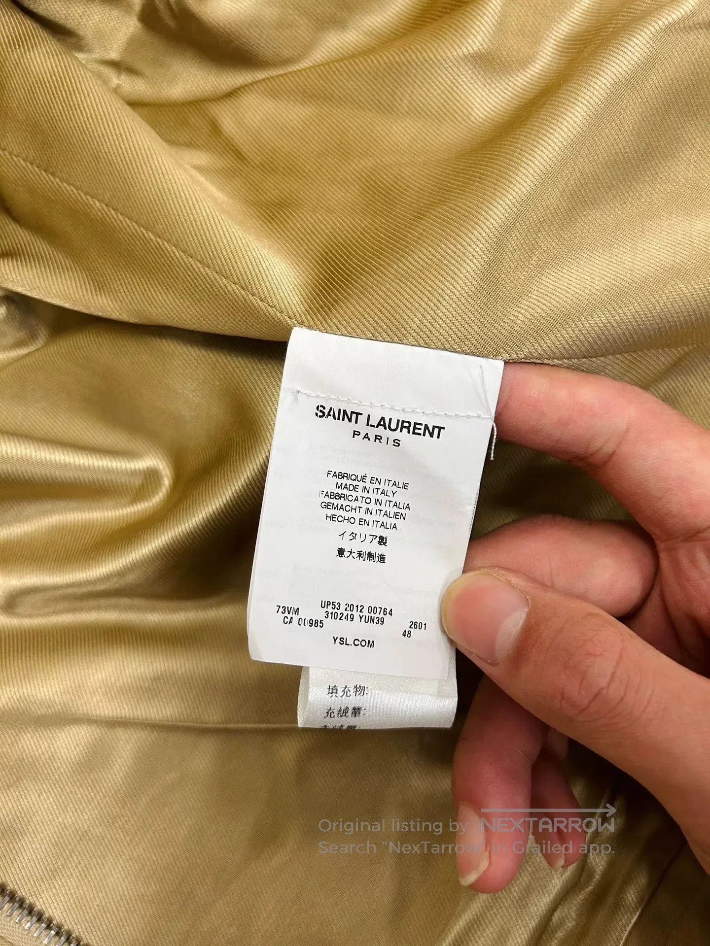Saint Laurent Paris Saint Laurent Color Block Jacket. Size US M / EU 48-50 / 2 - 6 Thumbnail