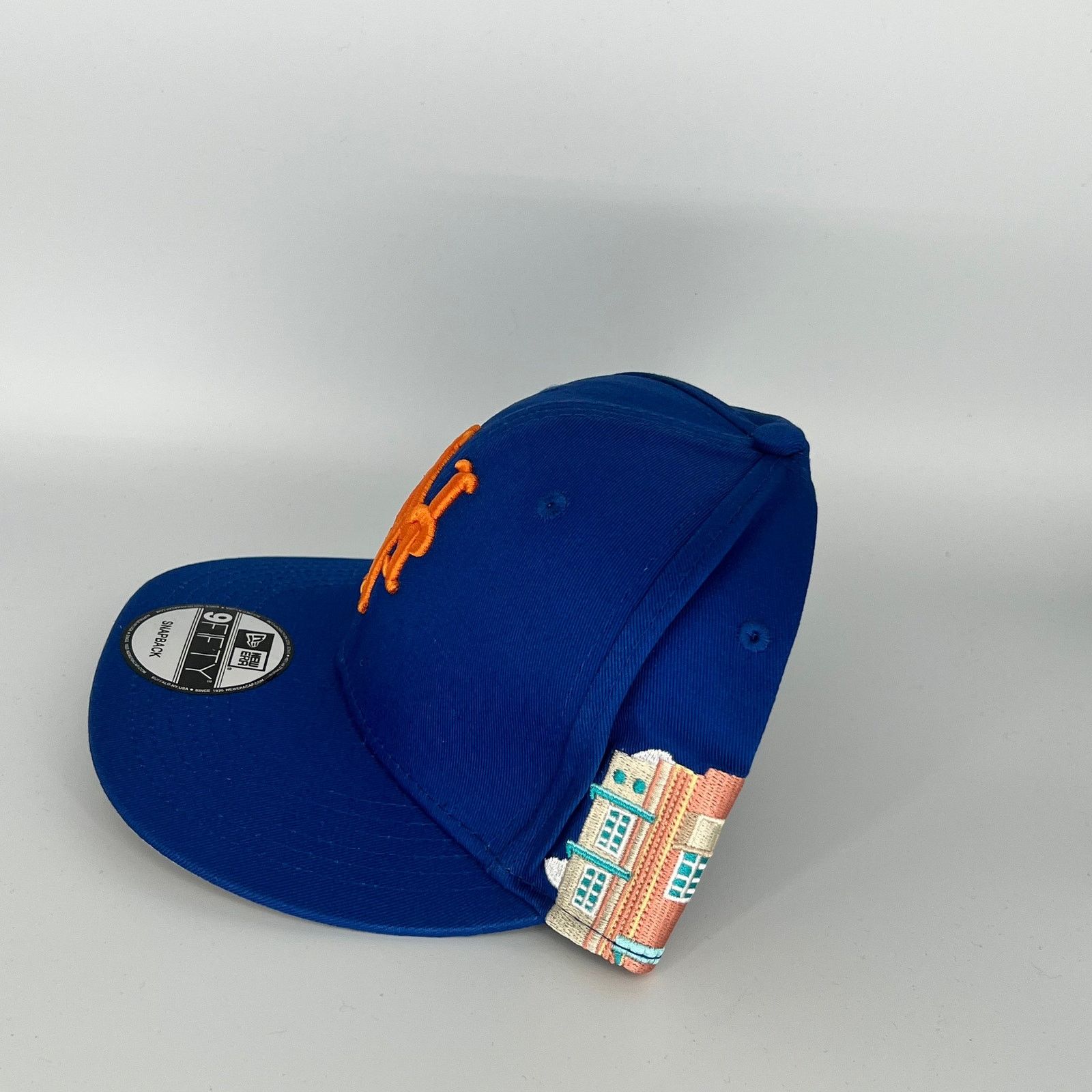 New Era Blue New York Mets Statue of Liberty Side Patch New Era MLB Size ONE SIZE - 3 Thumbnail