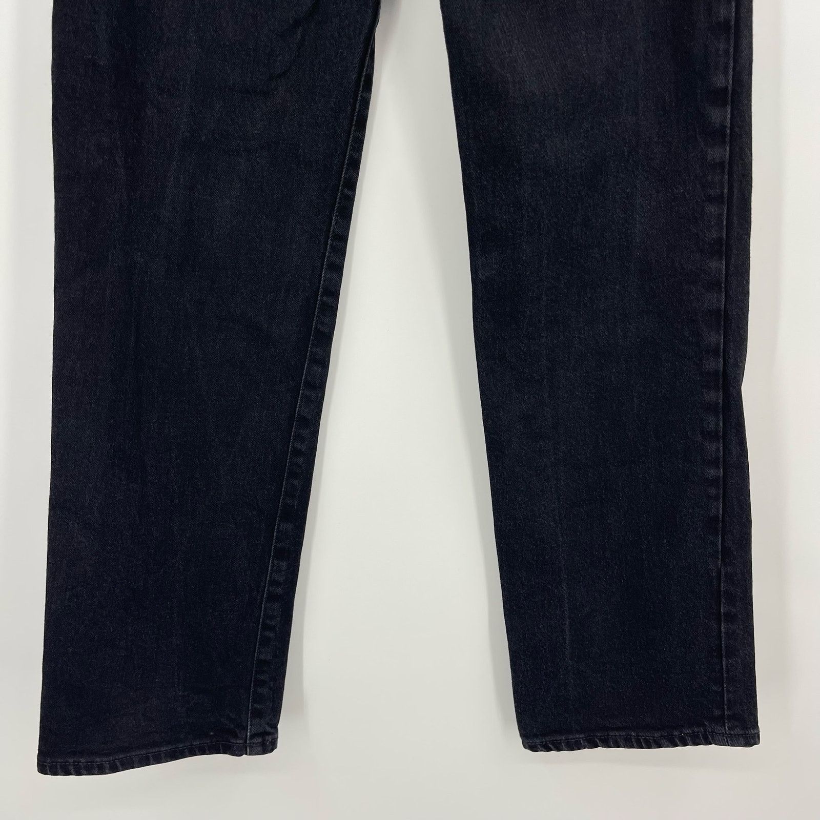 SLVRLAKE SLVRLAKE | London Straight Leg Jeans Jet Black 25 Size 25" / US 0 / IT 36 - 11 Thumbnail