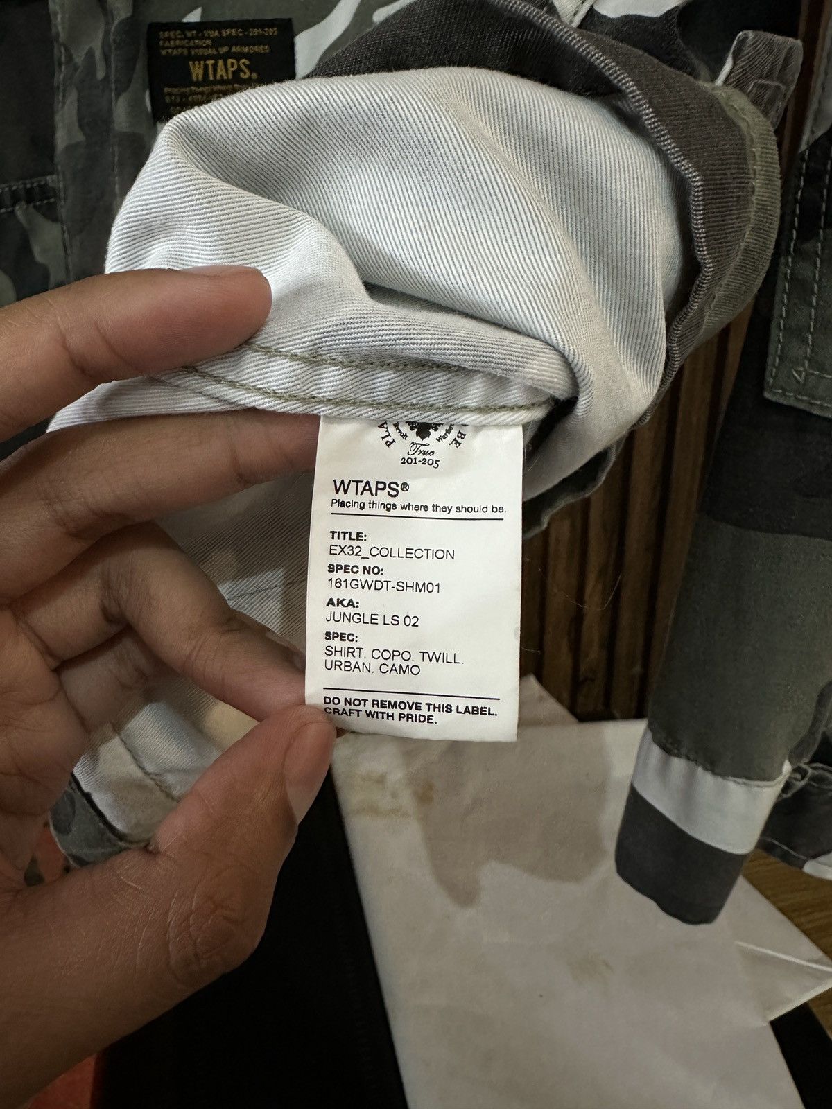 Wtaps WTAPS Jungle LS 02 Shirt Copo twill 2016 "Camo" size 3 Size US XL / EU 56 / 4 - 4 Thumbnail