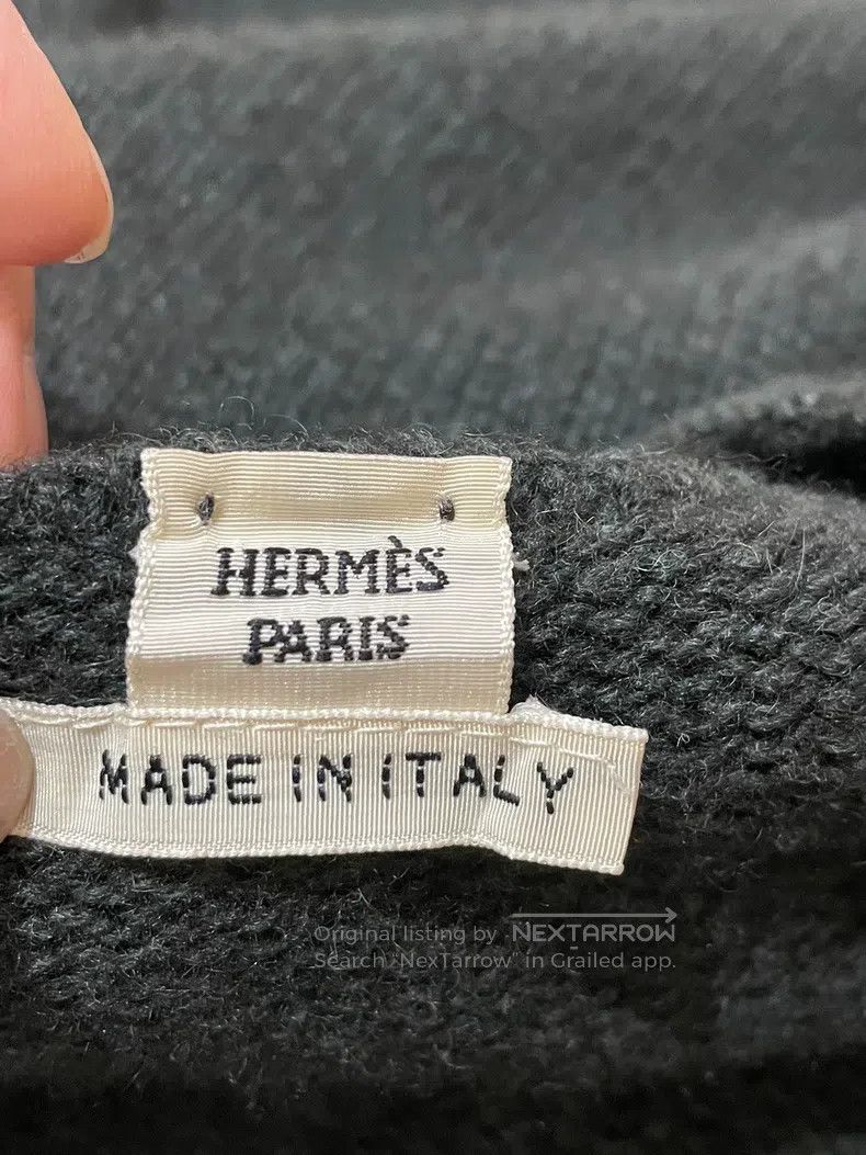 Hermes Hermes Dark Green Knit Cardigan Size XS / US 0-2 / IT 36-38 - 3 Thumbnail