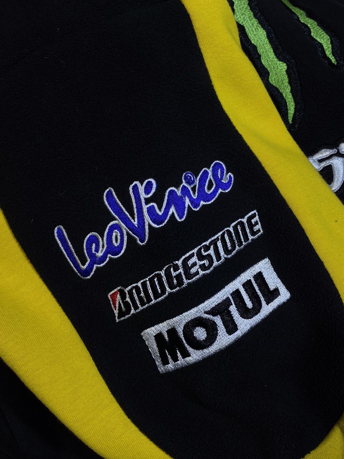 Vintage Racing Monster Energy Moto hype y2k fleece full zip jacket Size US M / EU 48-50 / 2 - 10 Thumbnail