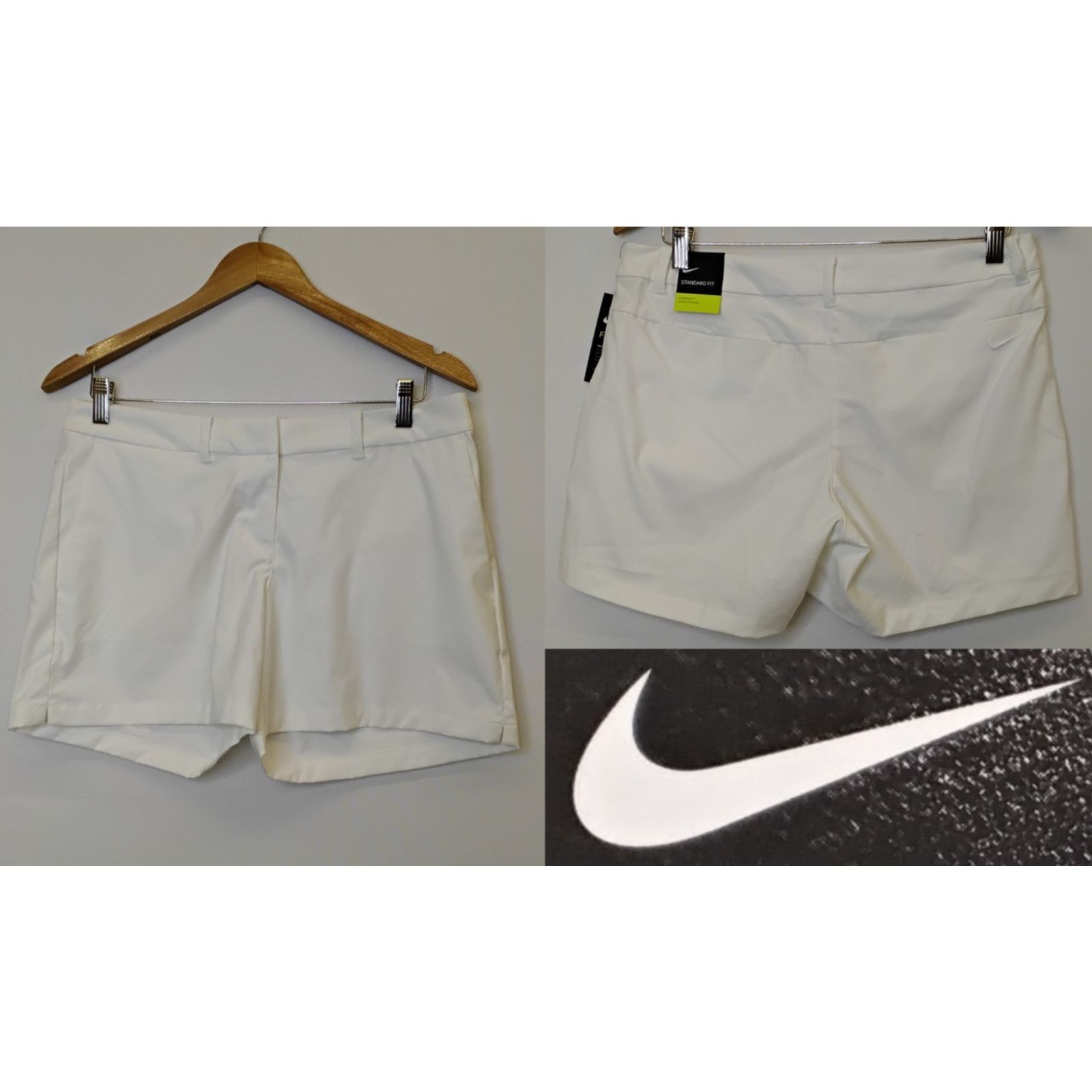 Nike Nike Golf Shorts Women's 8 White Performance Sportswear NWT Size 30" / US 8 / IT 44 - 1 Thumbnail