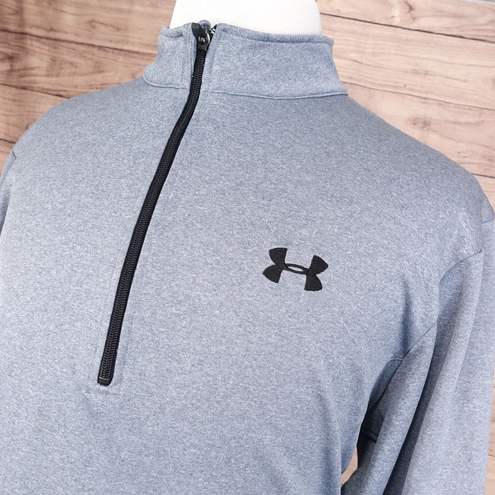 Under Armour UNDER ARMOUR BLUE PULLOVER SWEATER 1/4 ZIP MENS XL SIZE Size US XL / EU 56 / 4 - 2 Thumbnail