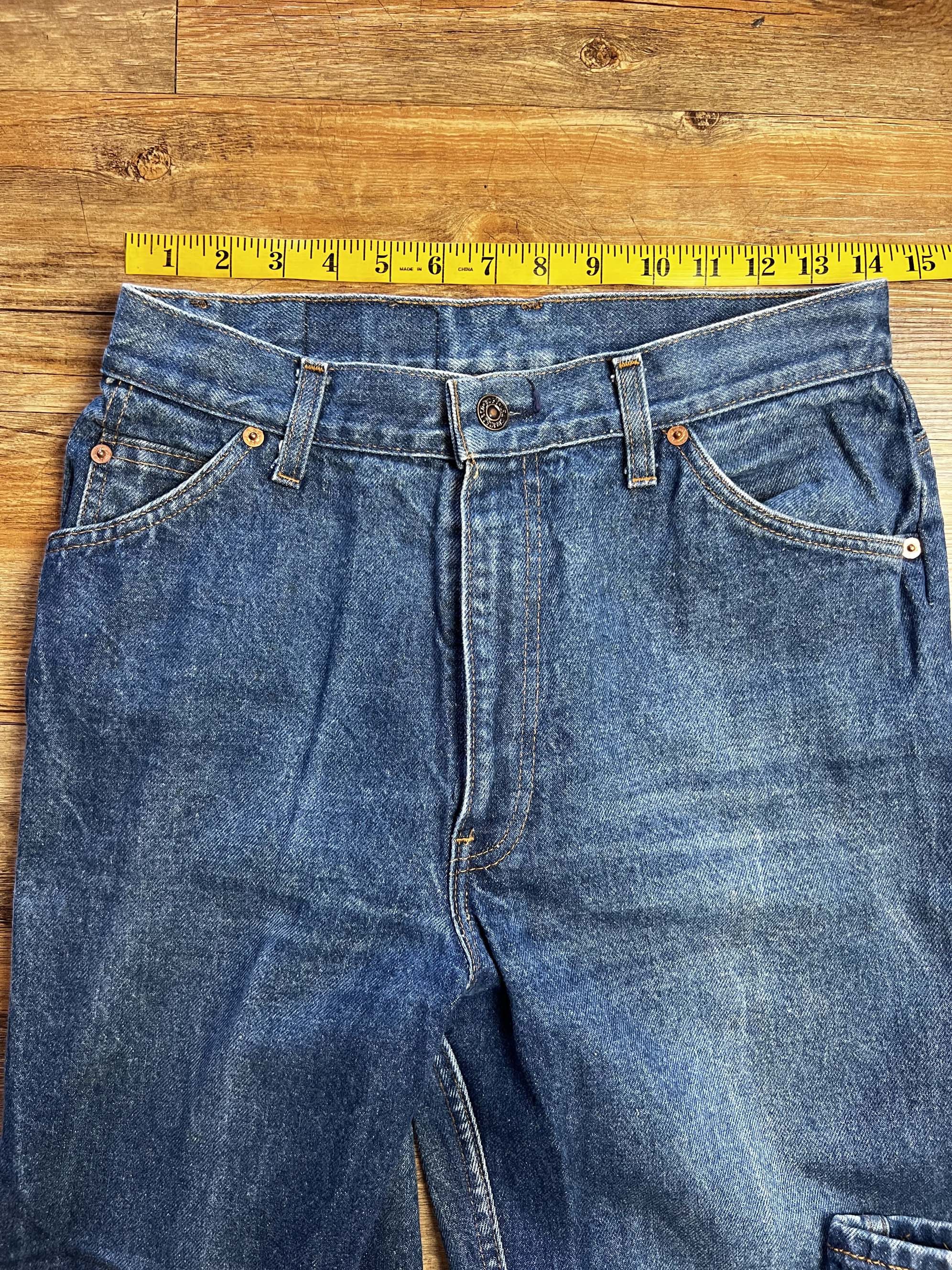 Levi's Vintage Clothing Vintage 1970's-1980's Levi's 25048-0214 Orange Tab Jeans Size US 29 - 8 Thumbnail