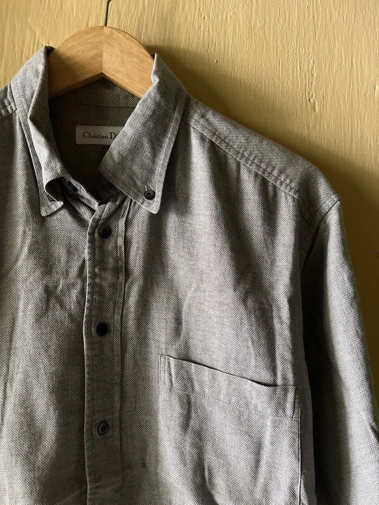 Christian Dior Monsieur Christian Dior Button Up T-Shirt Size US XL / EU 56 / 4 - 4 Thumbnail