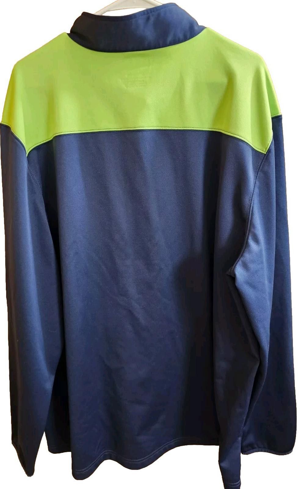 Other Seattle Seahawks Sweatshirt 3XL XXXL Team Sweater 1/4 zip Size US XXL / EU 58 / 5 - 2 Thumbnail