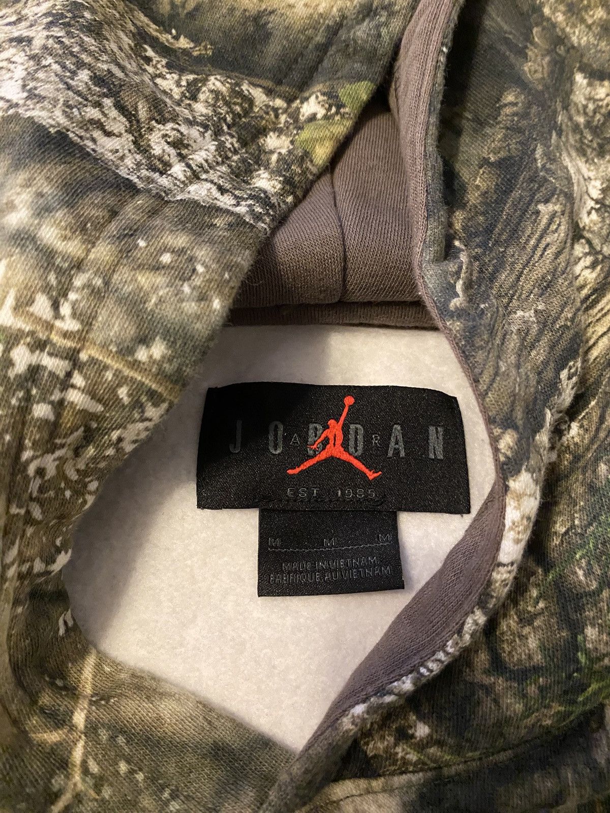 Jordan Brand Jordan Men's Realtree Fleece Hoodie Size Medium Mens Size US M / EU 48-50 / 2 - 2 Thumbnail