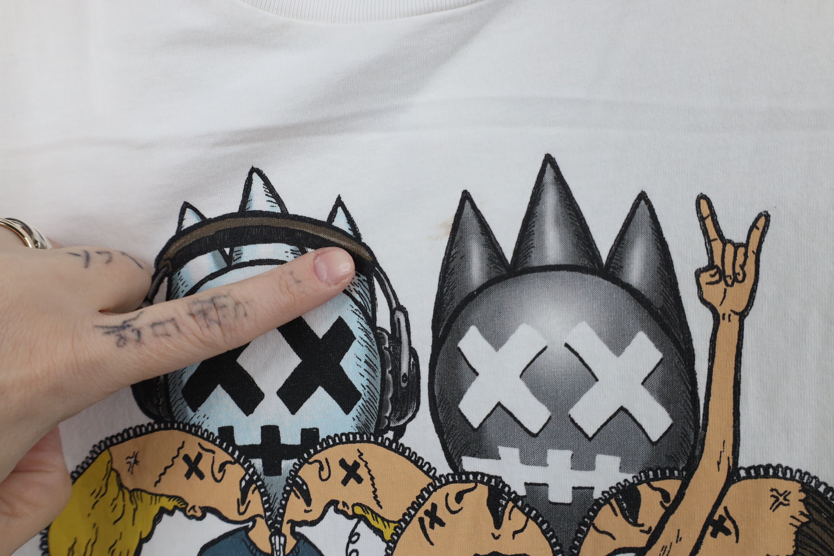 Cult Of Individuality × Vintage Cult of Individuality Beavis & Butthead DJ Sleeve T-Shirt Size US S / EU 44-46 / 1 - 6 Thumbnail
