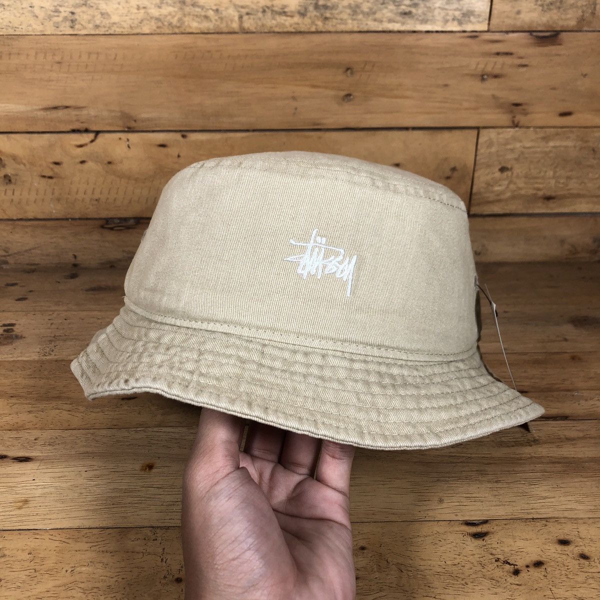 Stussy × Vintage Stussy Stock Washed Crusher Bucket Size ONE SIZE - 1 Thumbnail