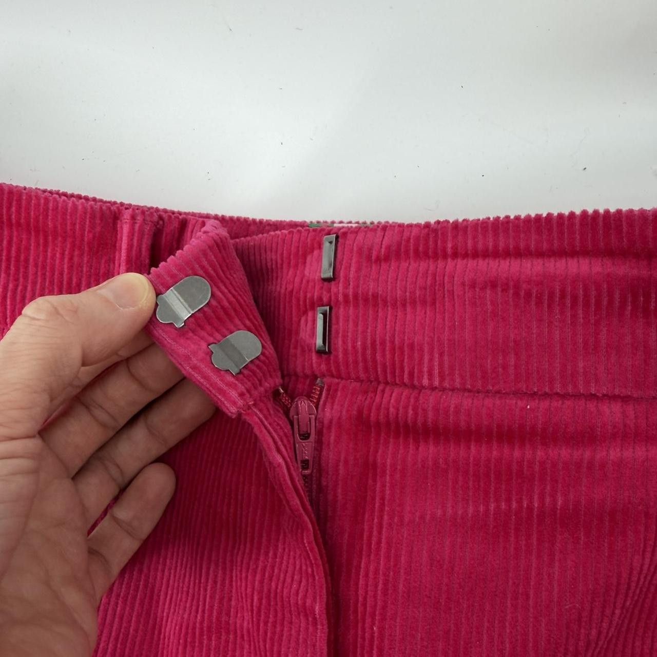 Boden Boden Kew Velvet Pants Vibrant Pink Corduroy Size 6 NWOT Size 28" / US 6 / IT 42 - 5 Thumbnail