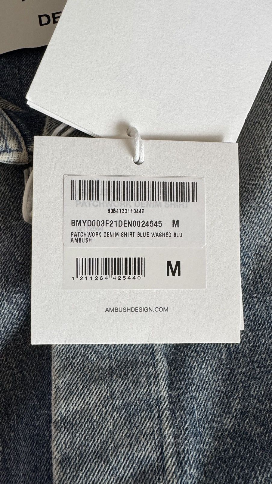 Ambush Design Ambush denim jacket shirt M new with tags made in Japan Size US M / EU 48-50 / 2 - 11 Thumbnail
