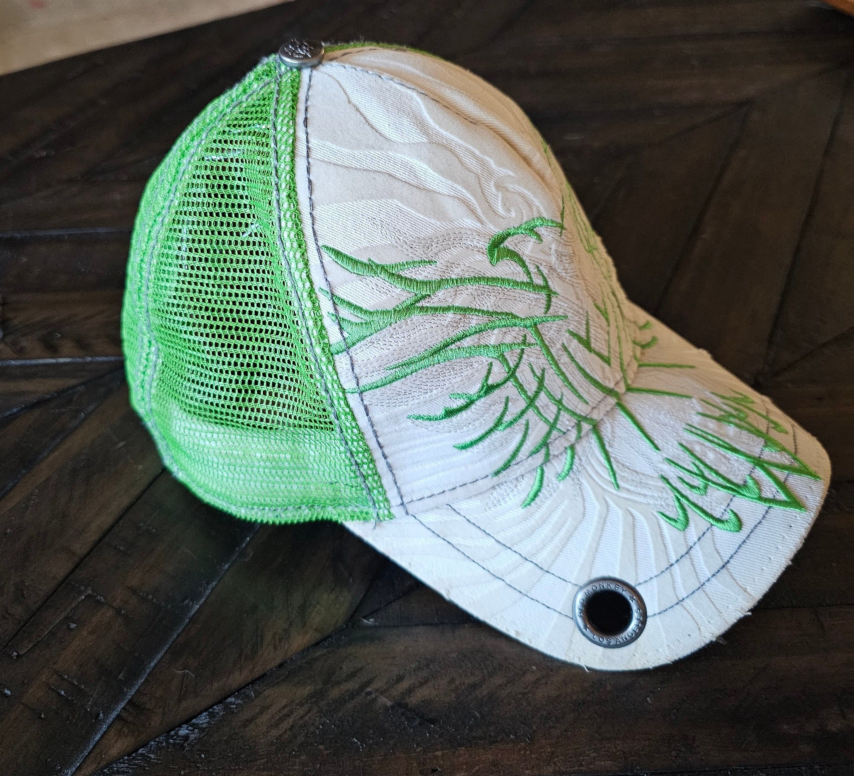 Other Red Monkey LA Doubleheaded snapback cap VINTAGE COLLECTABLE Size ONE SIZE - 5 Thumbnail