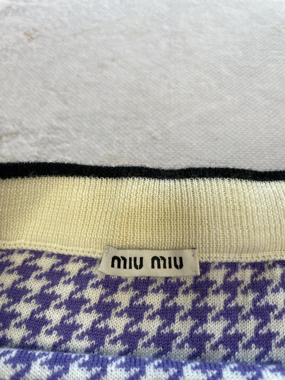 Miu Miu Miu Miu Mini Skirt Student School Girl Size 30" / US 8 / IT 44 - 5 Thumbnail