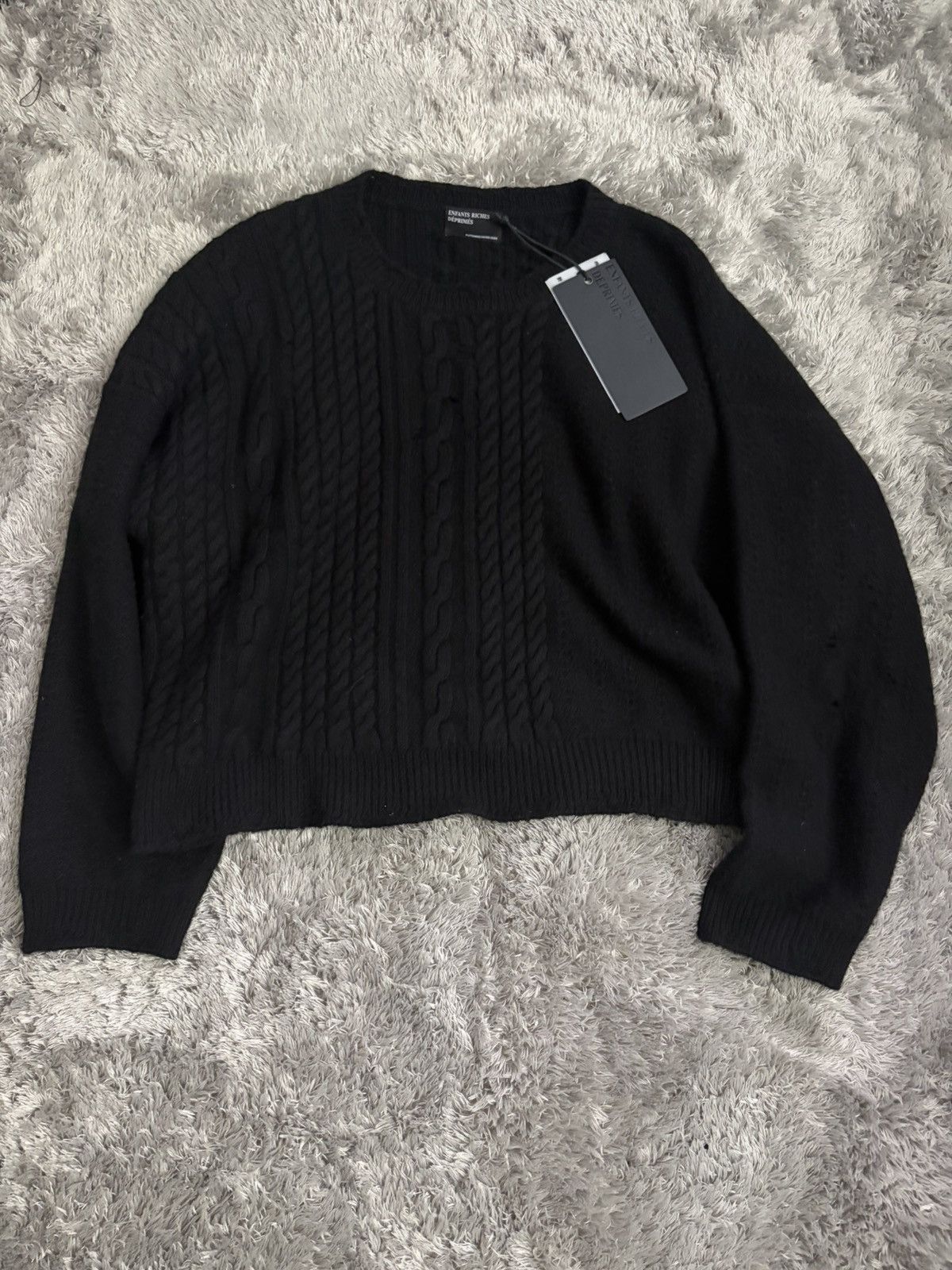 Enfants Riches Deprimes × Loro Piana ERD OVERSIZED CABLE SWEATER Size US L / EU 52-54 / 3 - 1 Thumbnail