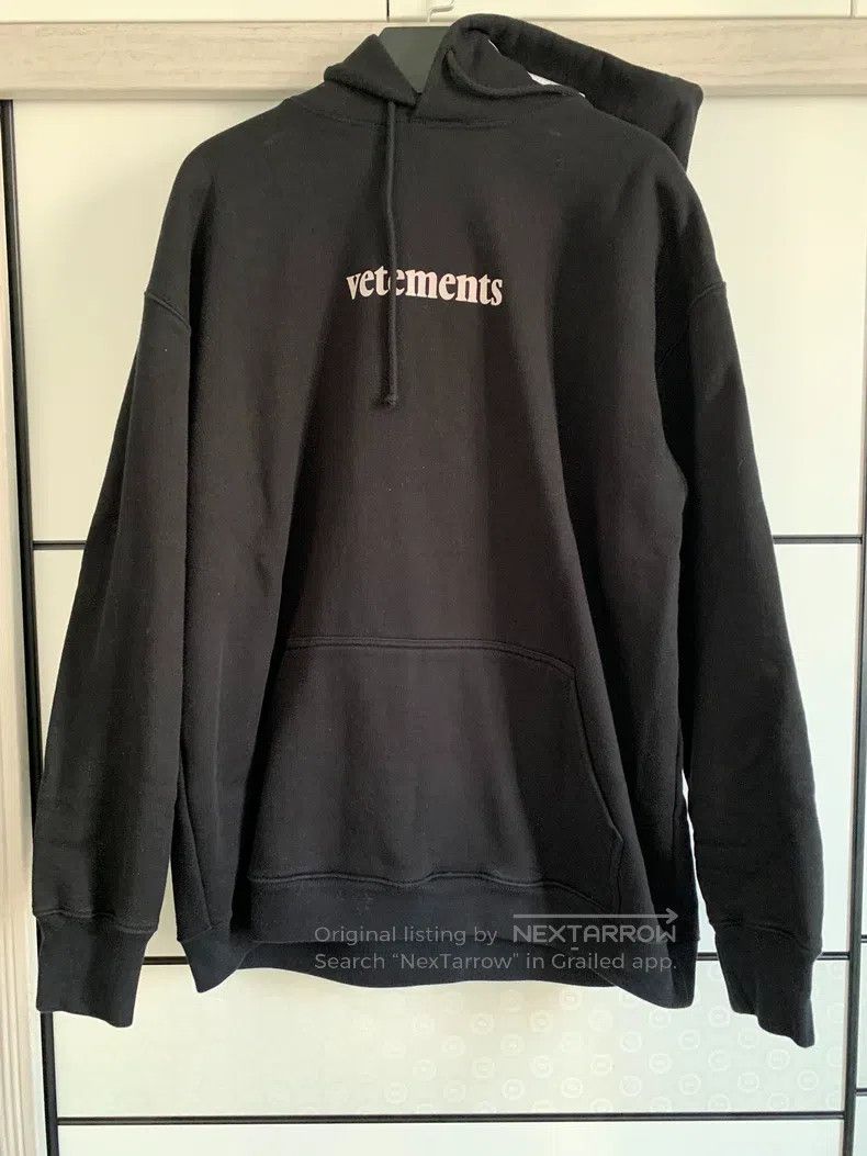 Vetements VETEMENTS Logo Sweatshirt Size US M / EU 48-50 / 2 - 1 Thumbnail