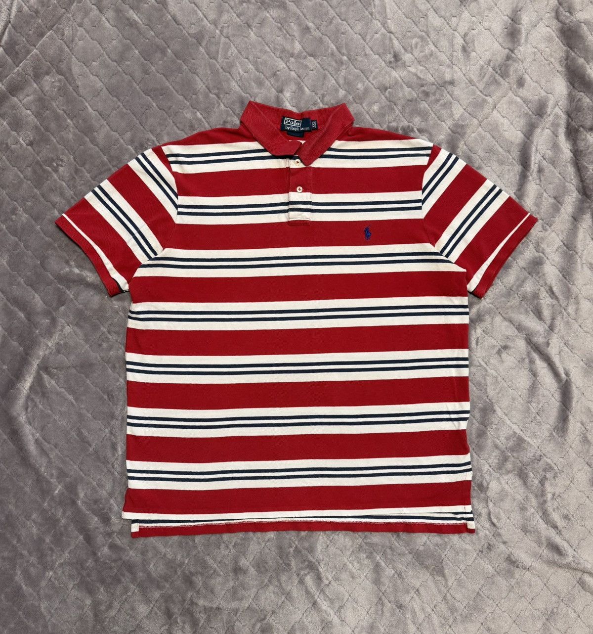 Polo Ralph Lauren × Vintage 🇺🇸Vintage 90s Chief Keef Polo Ralph Lauren Polo Size US XXL / EU 58 / 5 - 1 Thumbnail