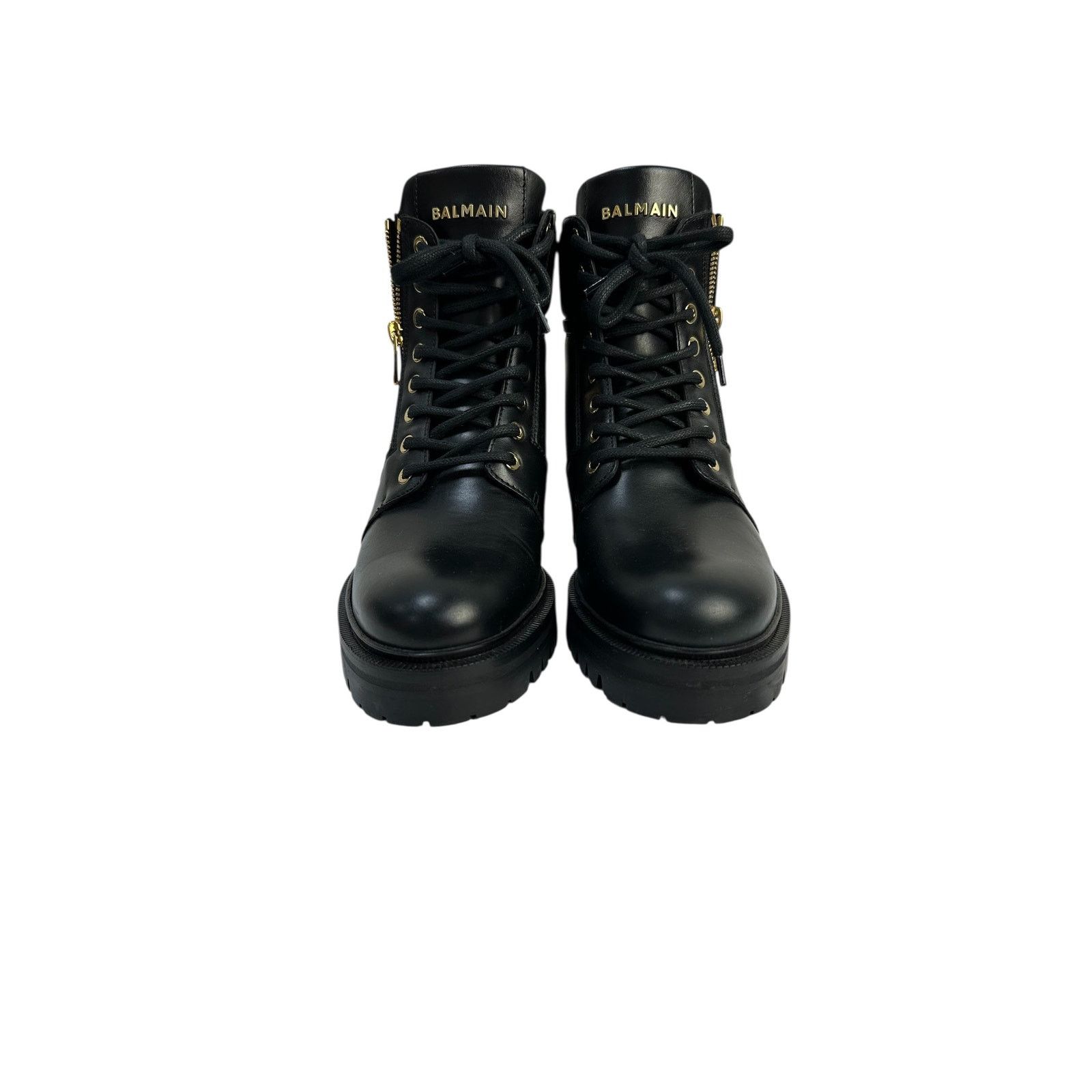 Balmain Balmain Black Army Ranger Zip Boots Sz37 Size US 6 / IT 36 - 4 Thumbnail