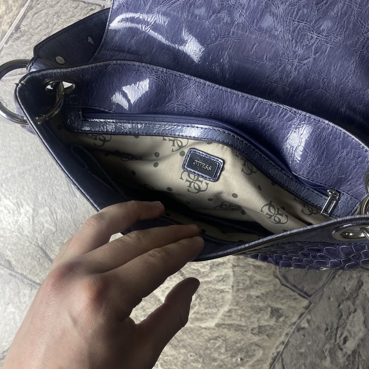 Guess Vintage Y2K Guess Shoulder Bag 00s Size ONE SIZE - 11 Thumbnail